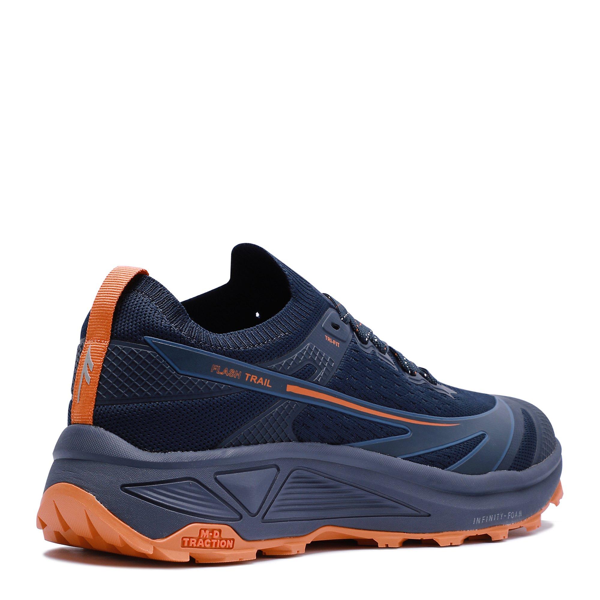 Nvy/HwiianSnSet - Hi Tec - Hi Flash Contour Mens Hiking Shoes - 6
