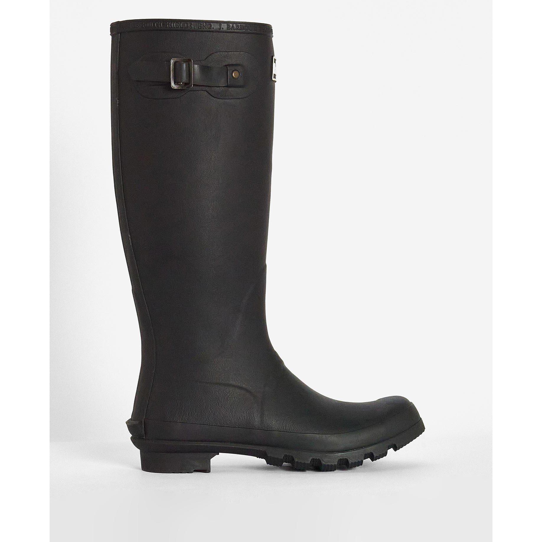 Black BK31 - Barbour - Men's Bede Wellington Boots - 1