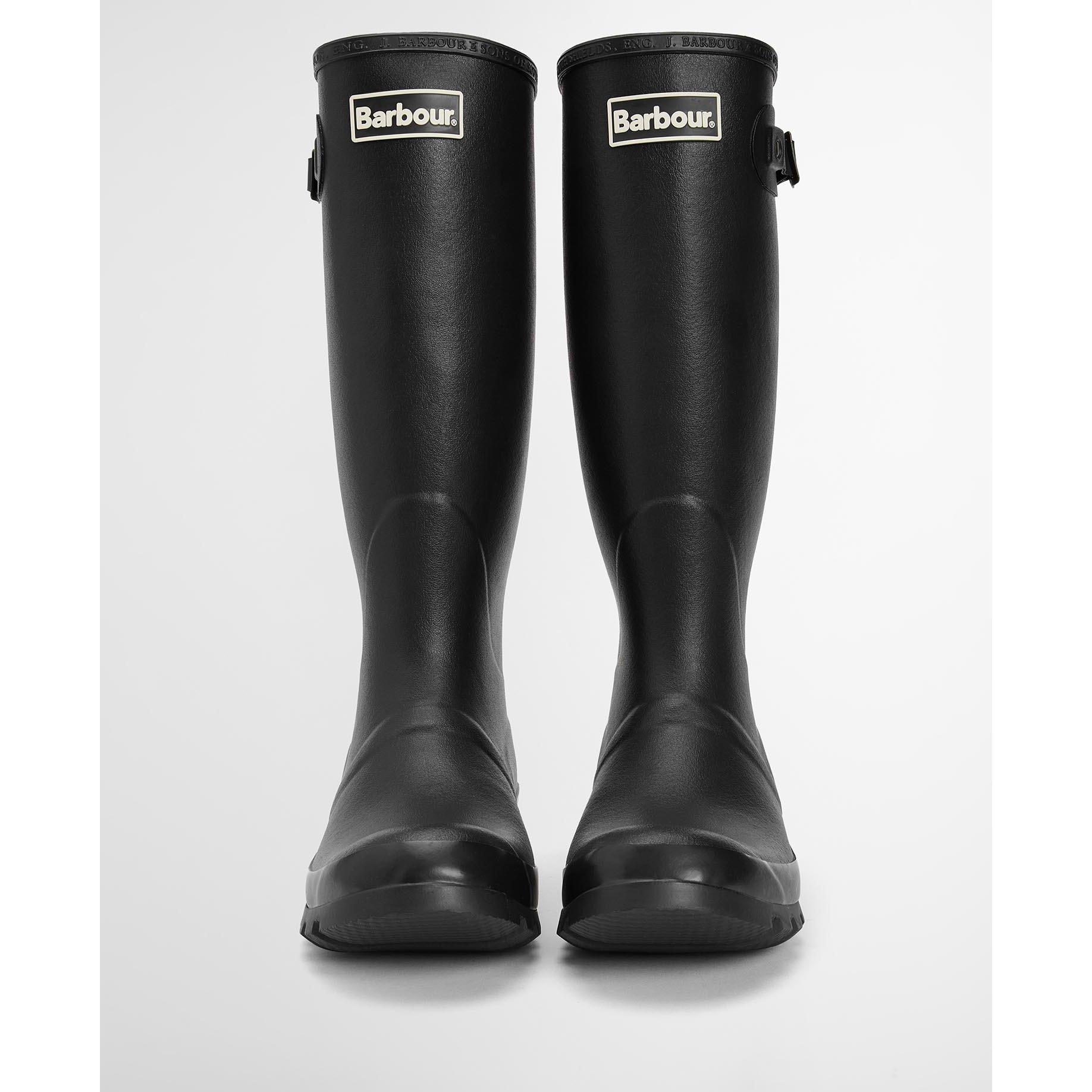 Black BK31 - Barbour - Men's Bede Wellington Boots - 8