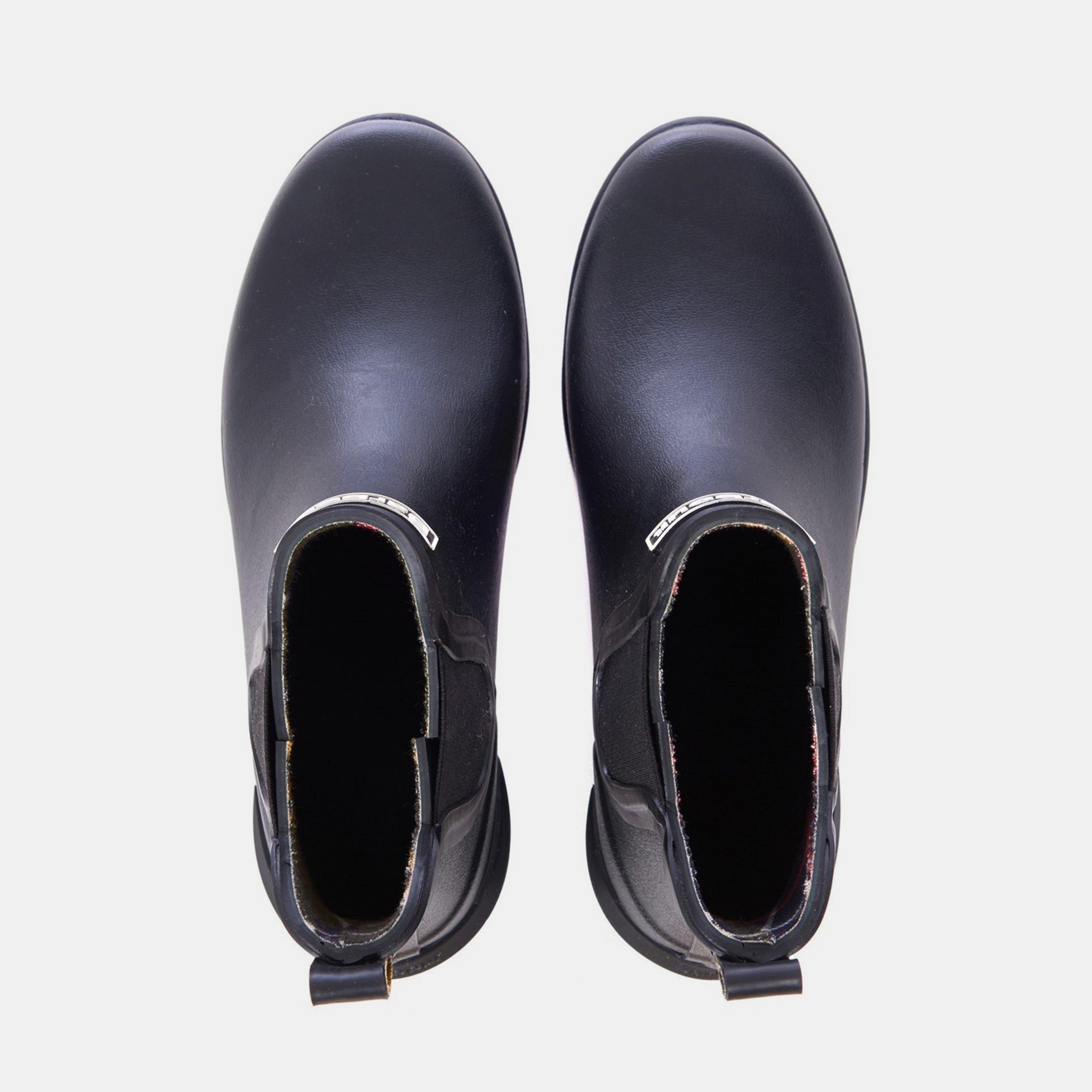 Black - Barbour - Women's Wilton Chelsea Wellington Boots - 6