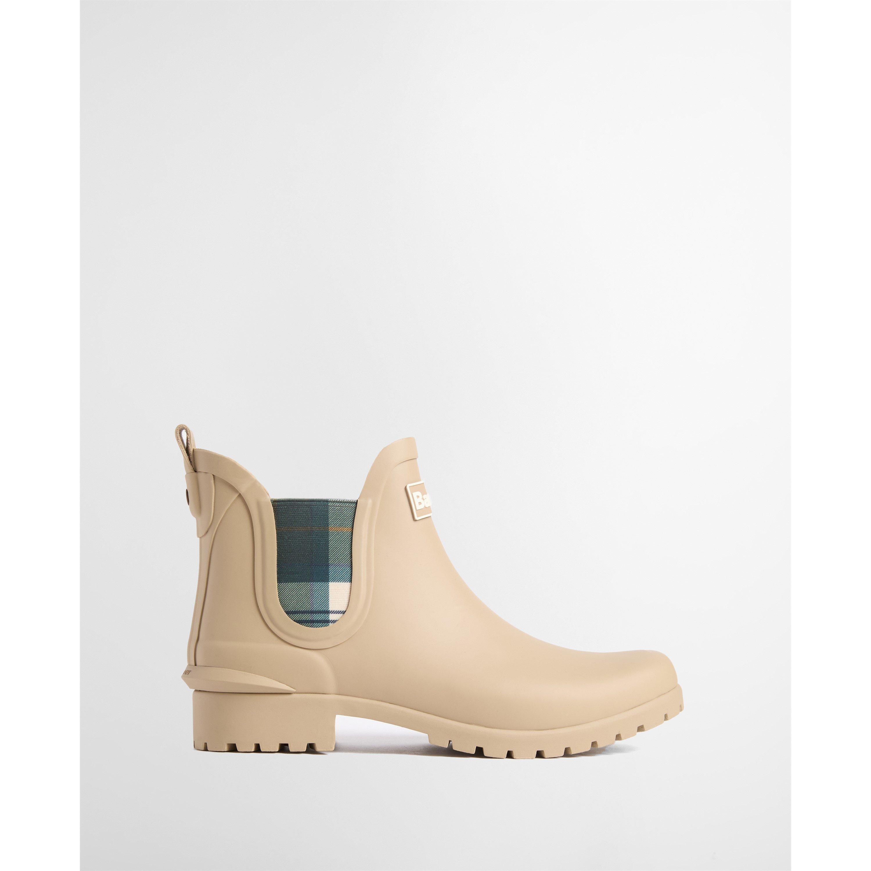 Barbour Women's Wilton Chelsea Wellington Boots - Beige/Ancient - 8 (42)