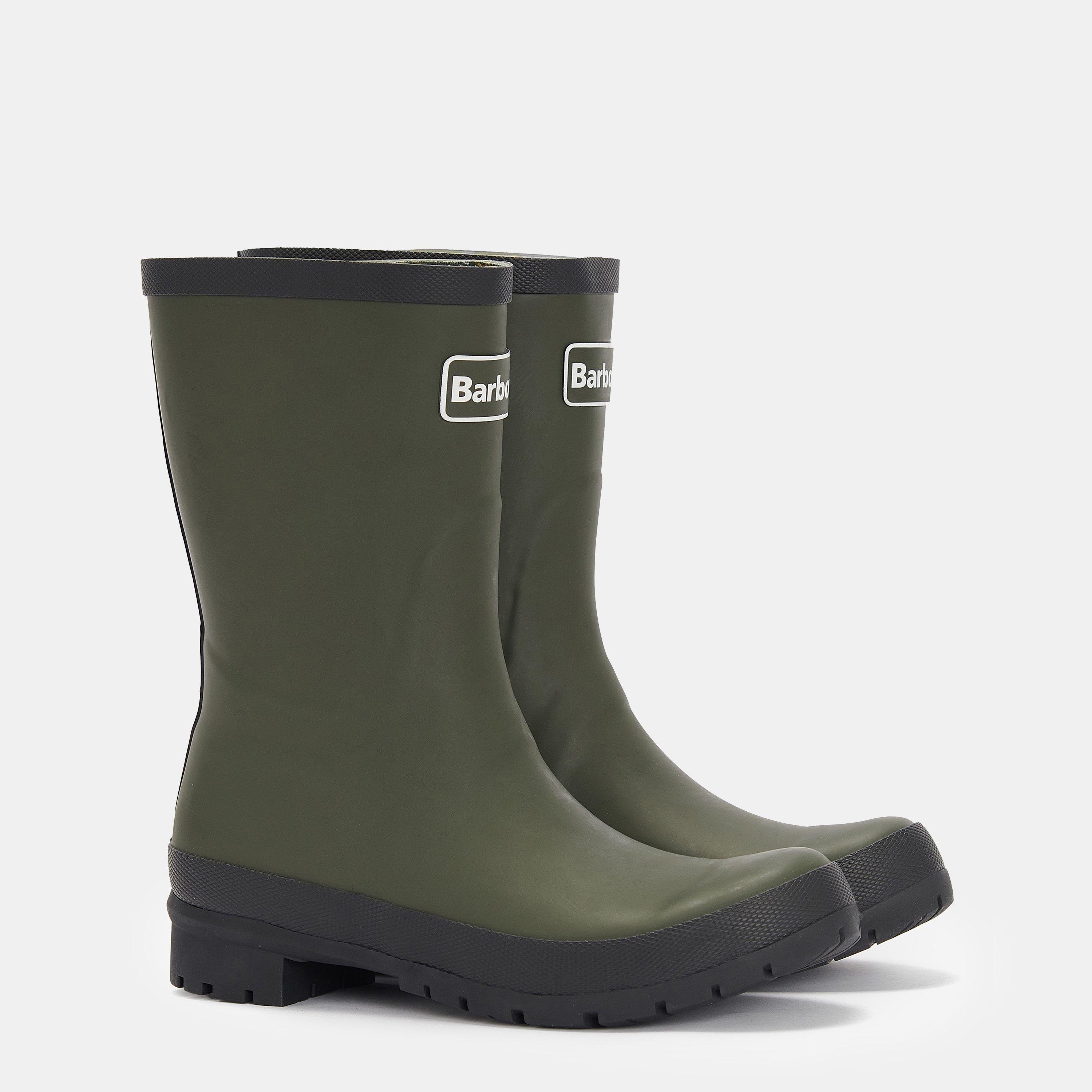 Olive - Barbour - Womens Banbury Wellington Boots - 2