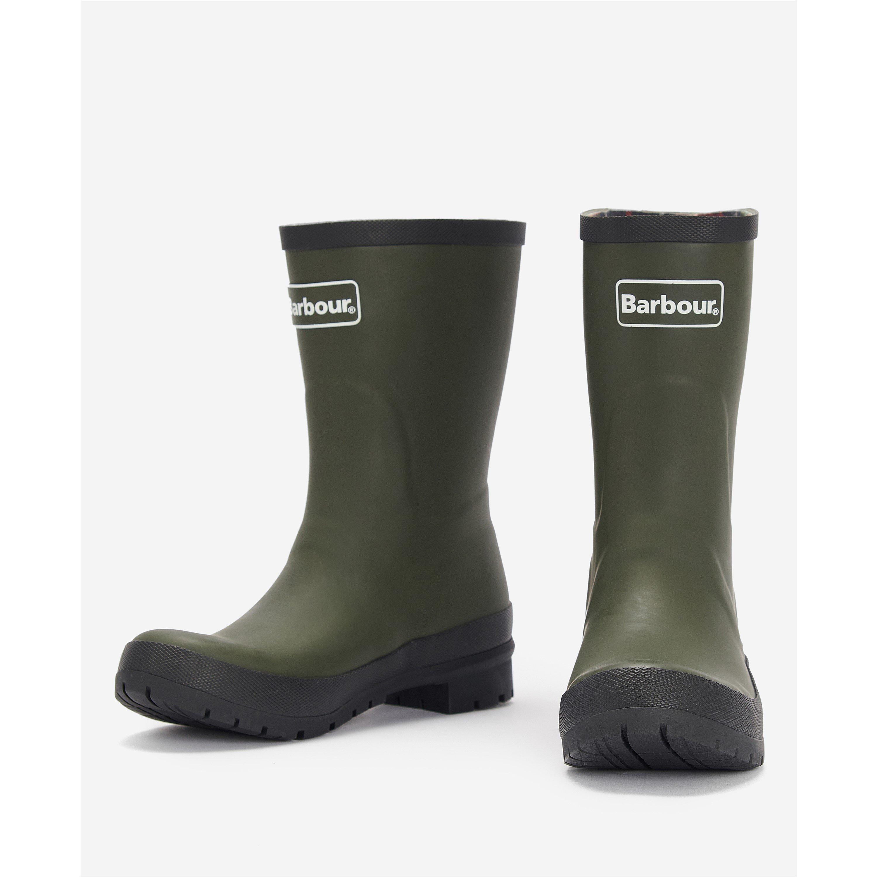 Olive - Barbour - Womens Banbury Wellington Boots - 4