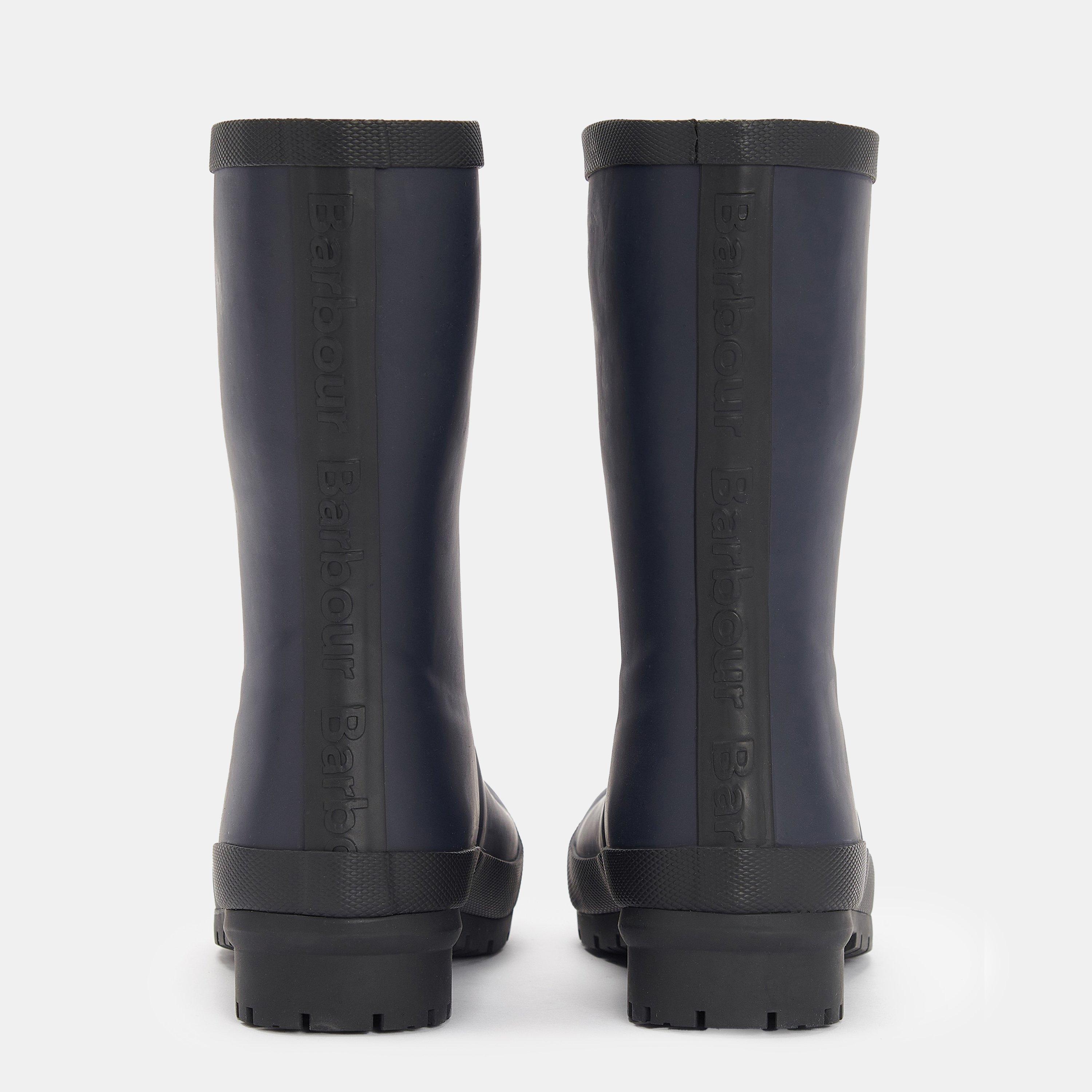 Navy - Barbour - Womens Banbury Wellington Boots - 3