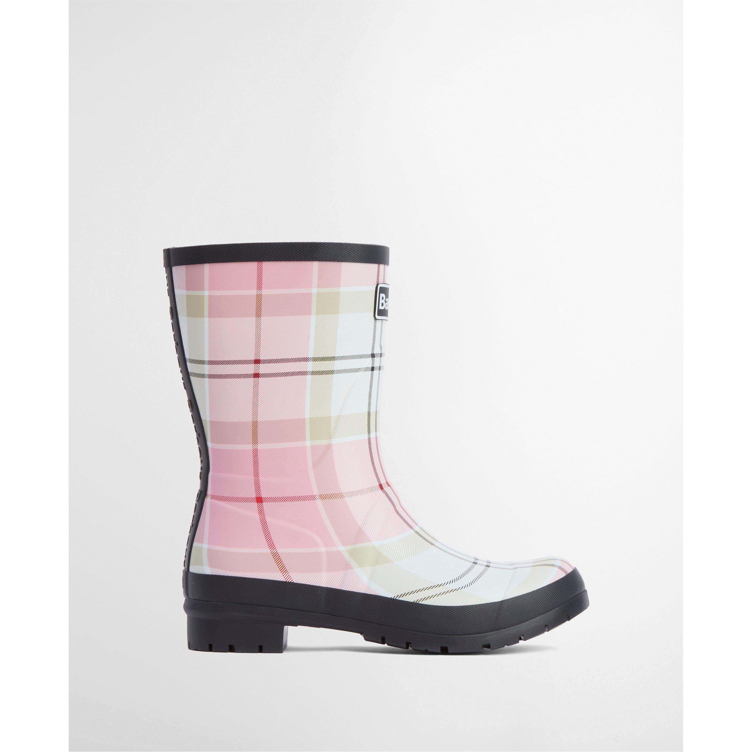 Barbour Women's Banbury Wellington Boots - Cherry B Tartan - 5 (38)