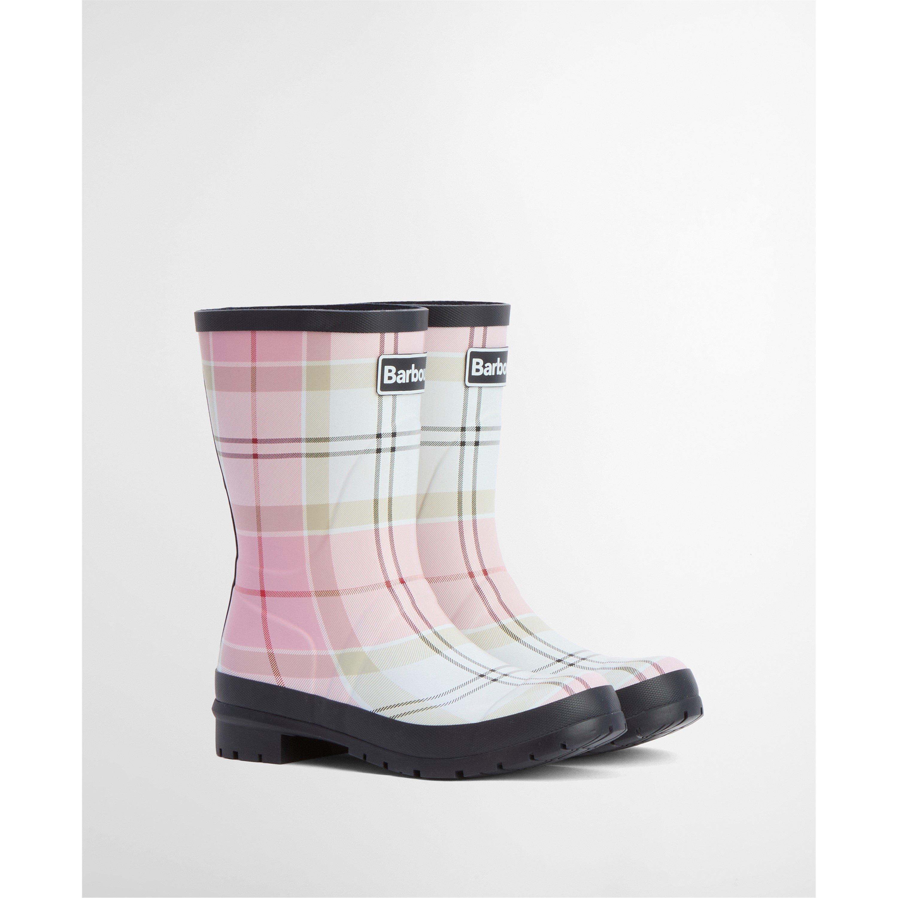 Cherry B Tartan - Barbour - Womens Banbury Wellington Boots - 2