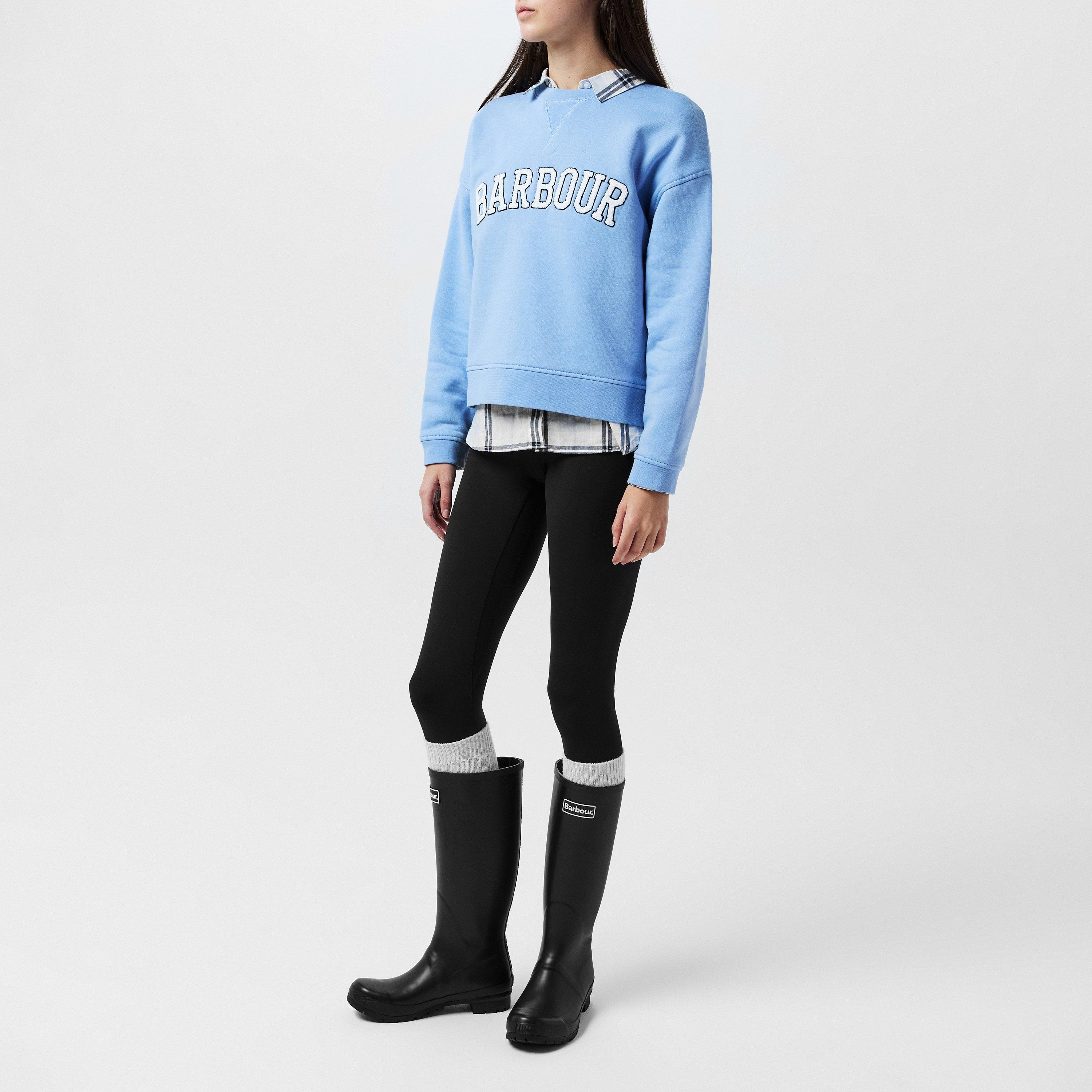 Black - Barbour - Women's Abbey High Wellington Boots - 7