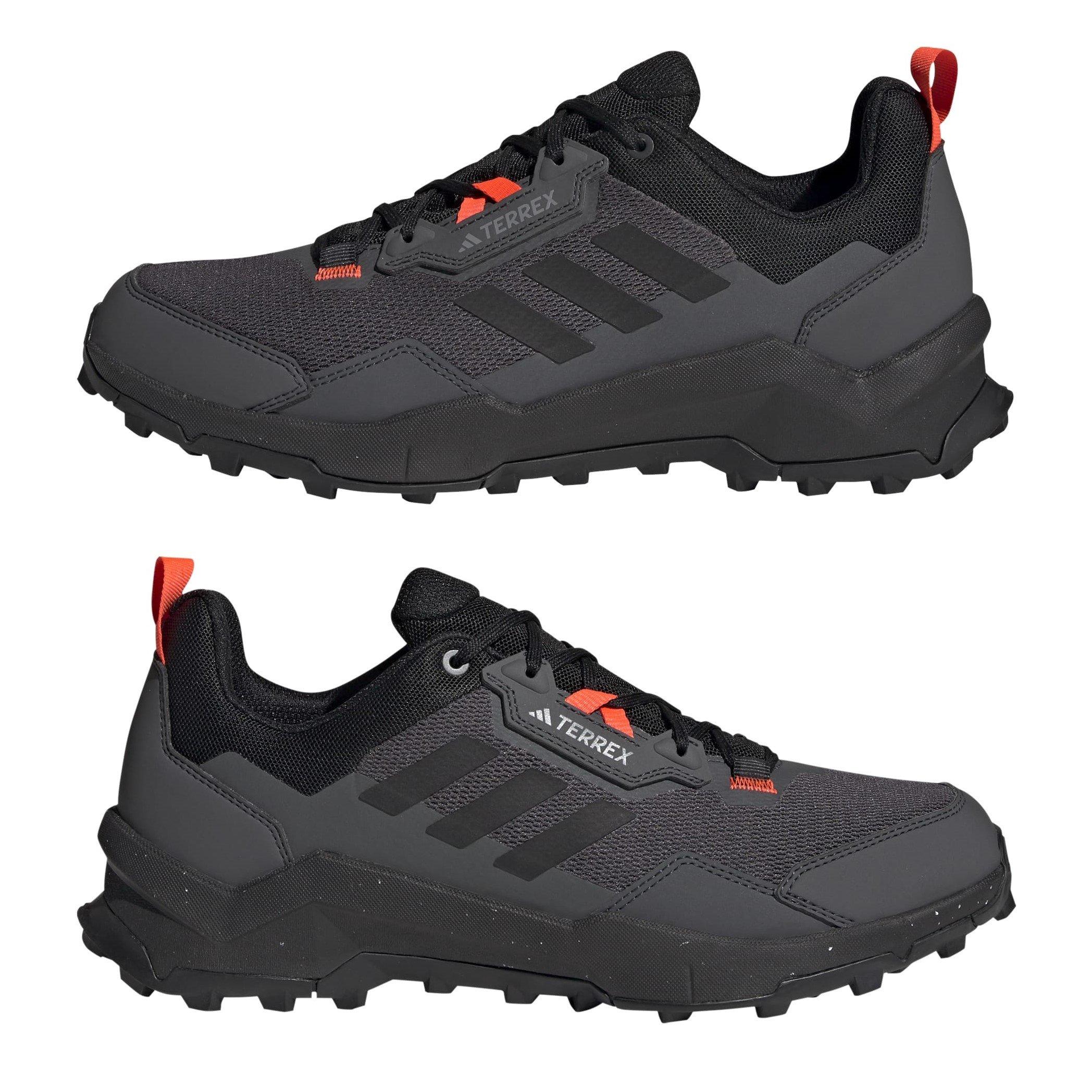 Grey Six/Solar - adidas - Terrex Ax4 Hiking Shoes Mens - 9