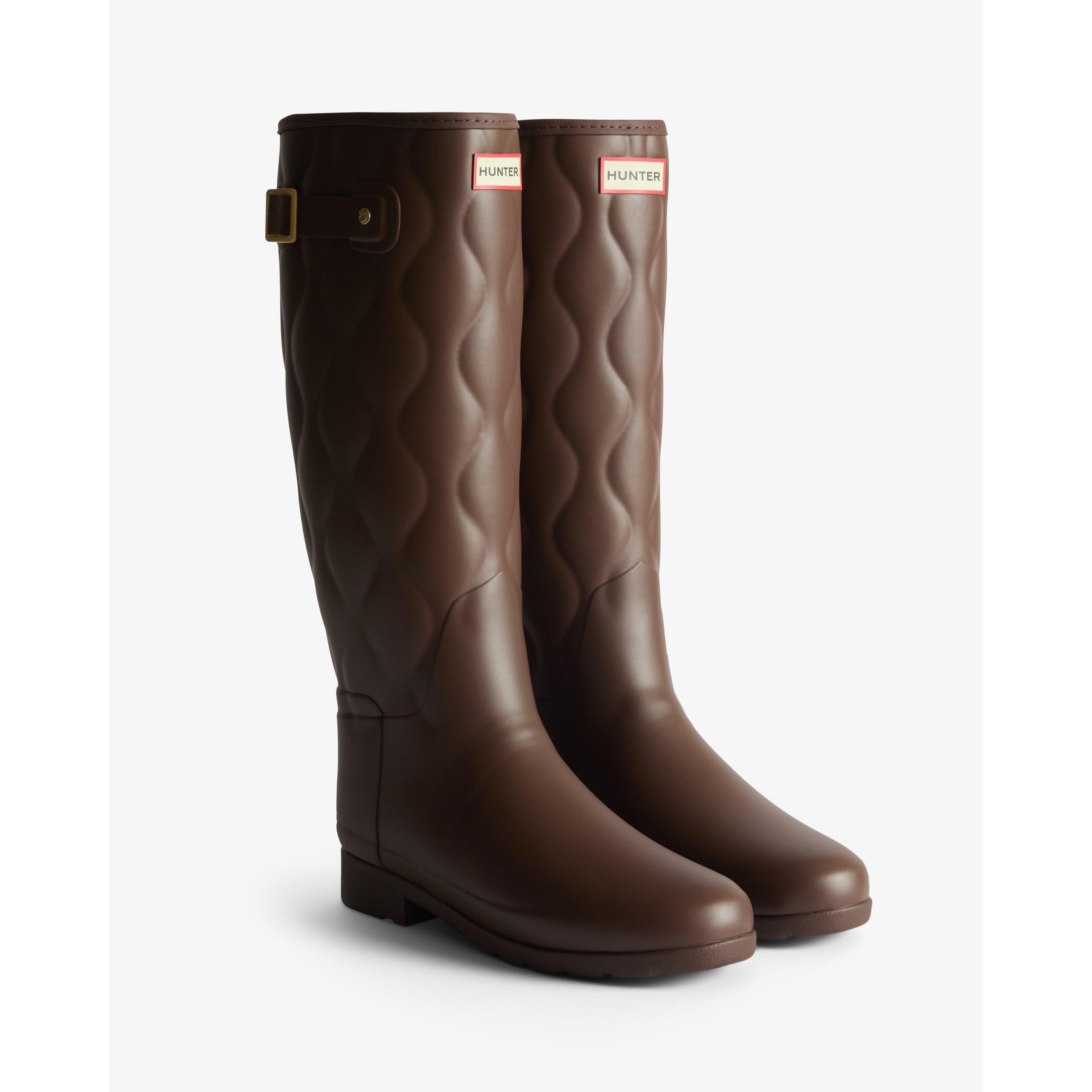 Brauner Bolzen - Hunter - Women's Quilt Wellington Boots - 2