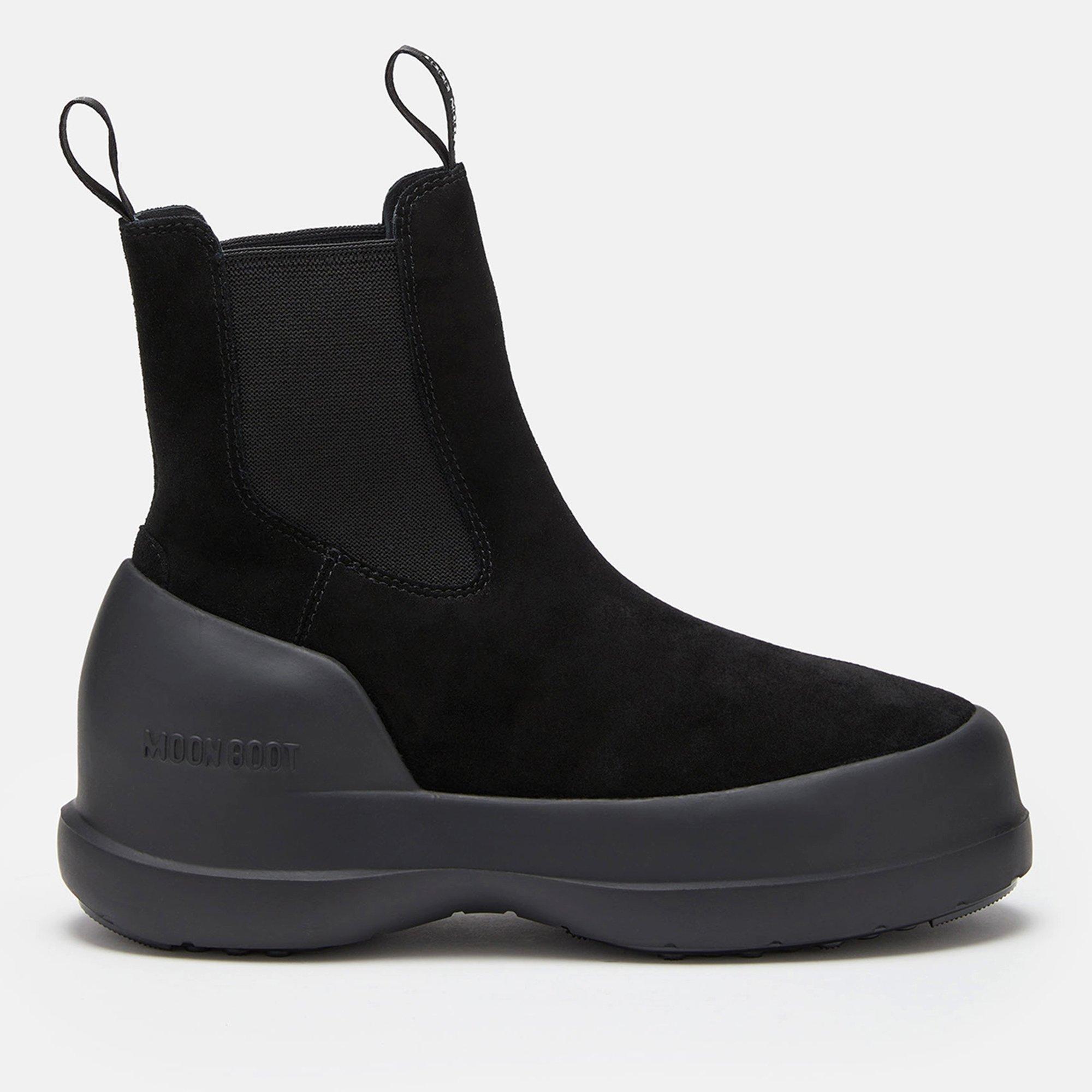 Moon Boot Women's Snow Boots - Black - Size 3.5 (36.5)