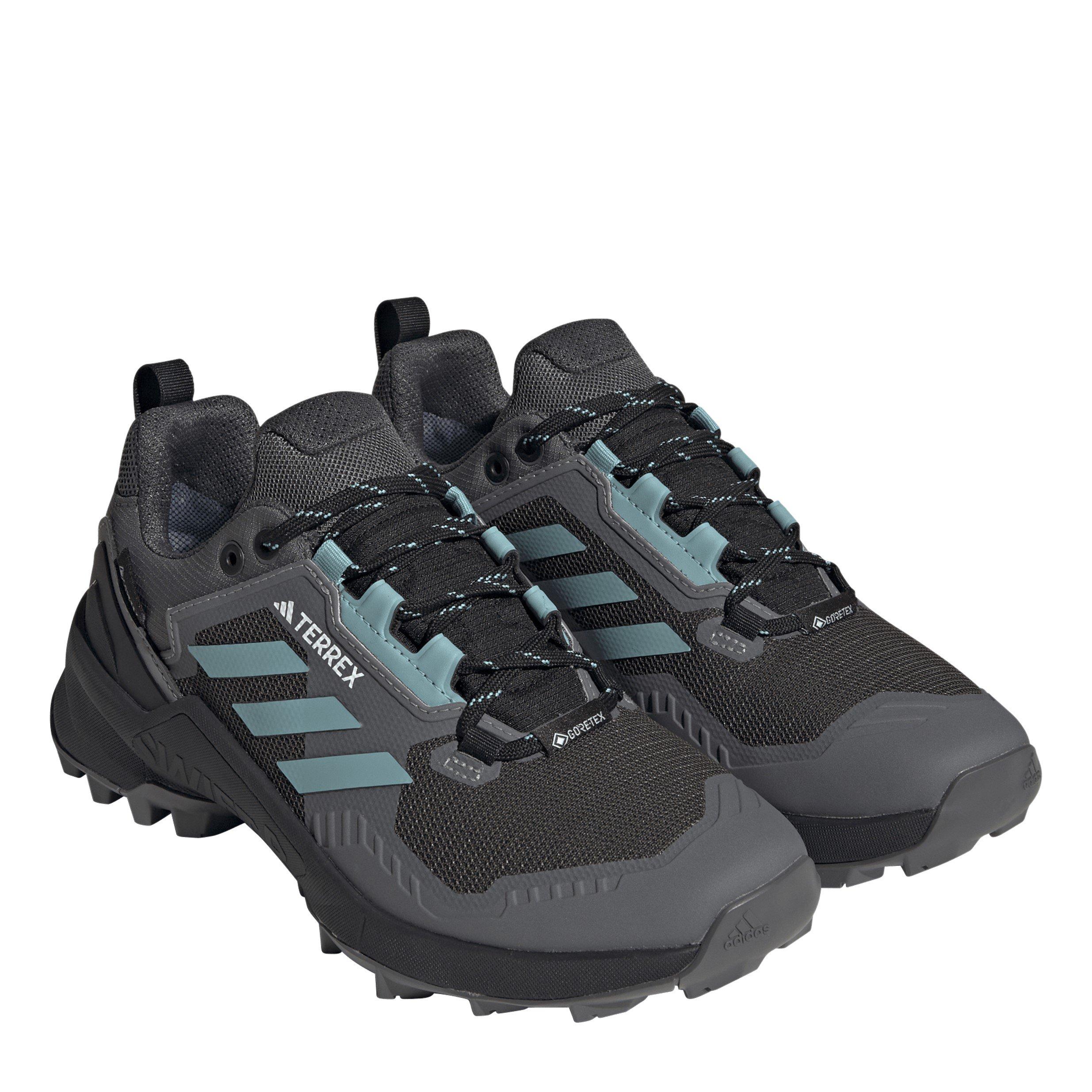Grigio - adidas - Terrex Swift Gore-Tex Waterproof Hiking Shoes - 3