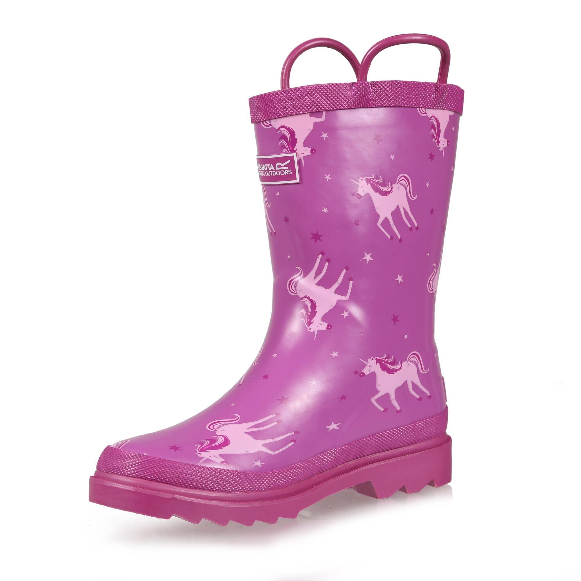 Unicorn/Rorc - Regatta - Kids Minnow Printed Wellies - 3