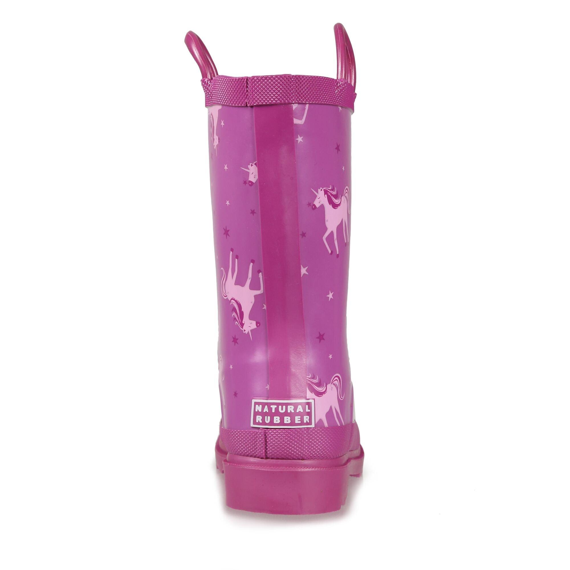 Unicorn/Rorc - Regatta - Kids Minnow Printed Wellies - 4