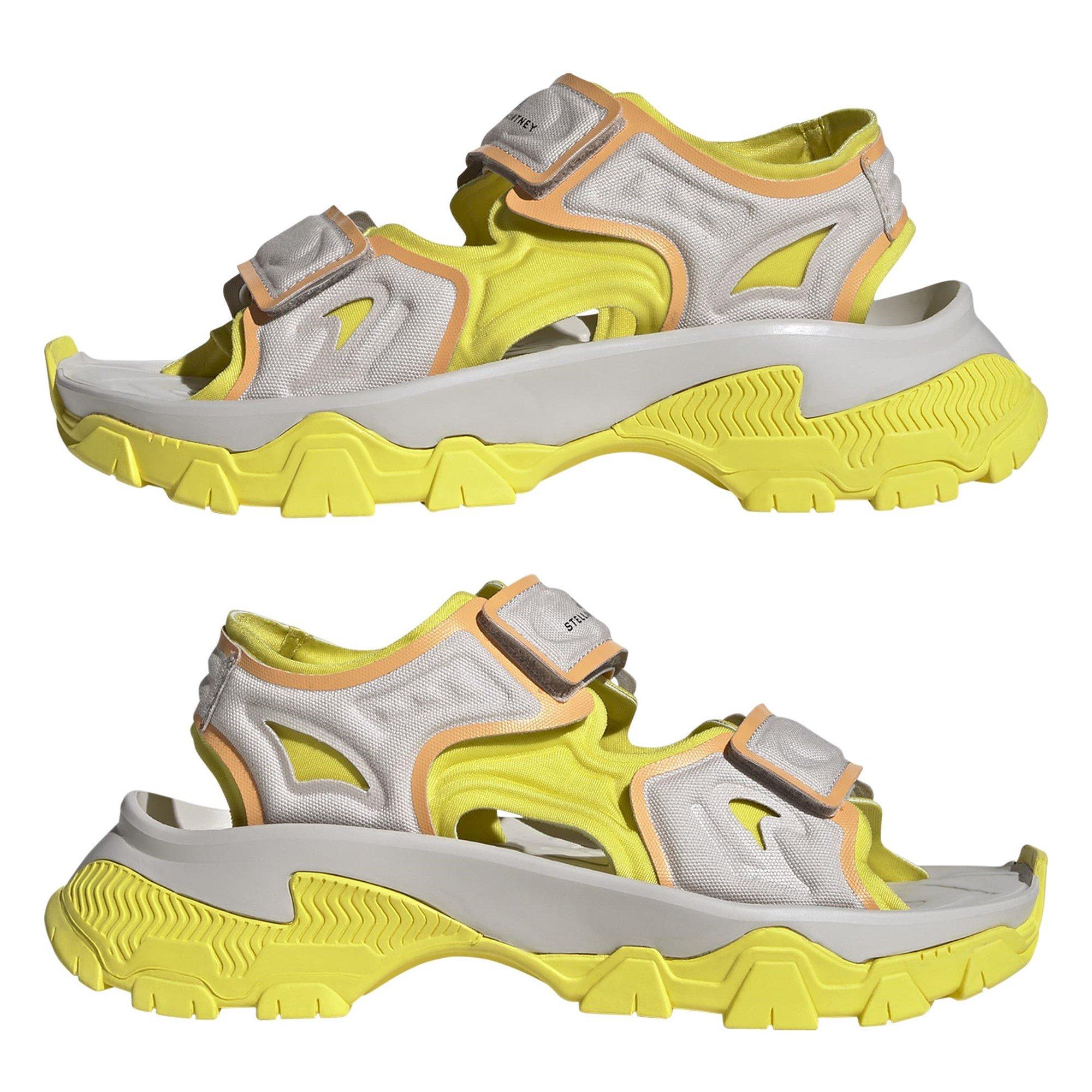 Chalk Pearl - adidas - Hika Canvas Walking Sandal - 9