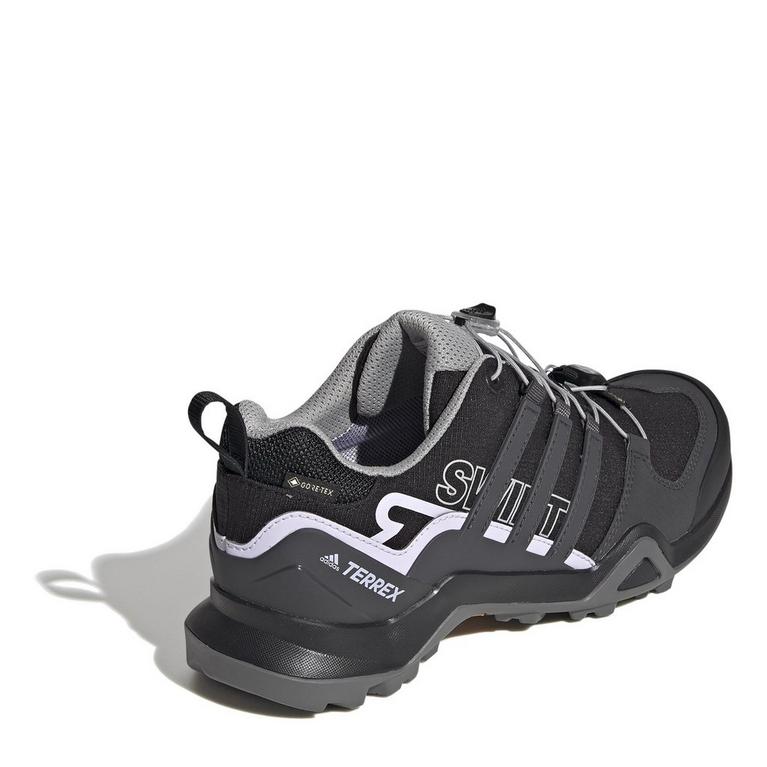 Schwarz/Grau - adidas - Terrex Swift R2 GTX Womens Hiking Shoes - 4