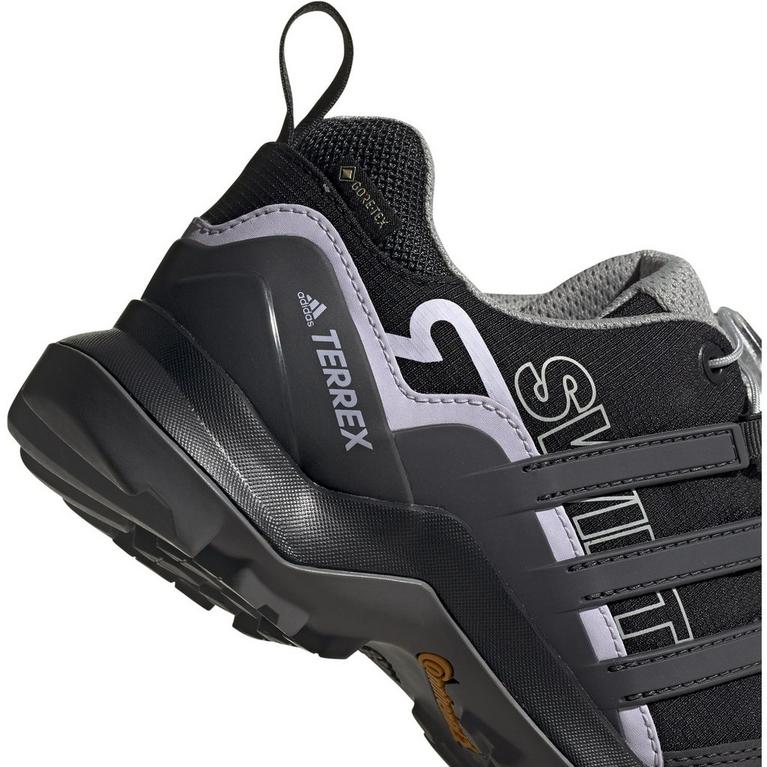 Schwarz/Grau - adidas - Terrex Swift R2 GTX Womens Hiking Shoes - 8
