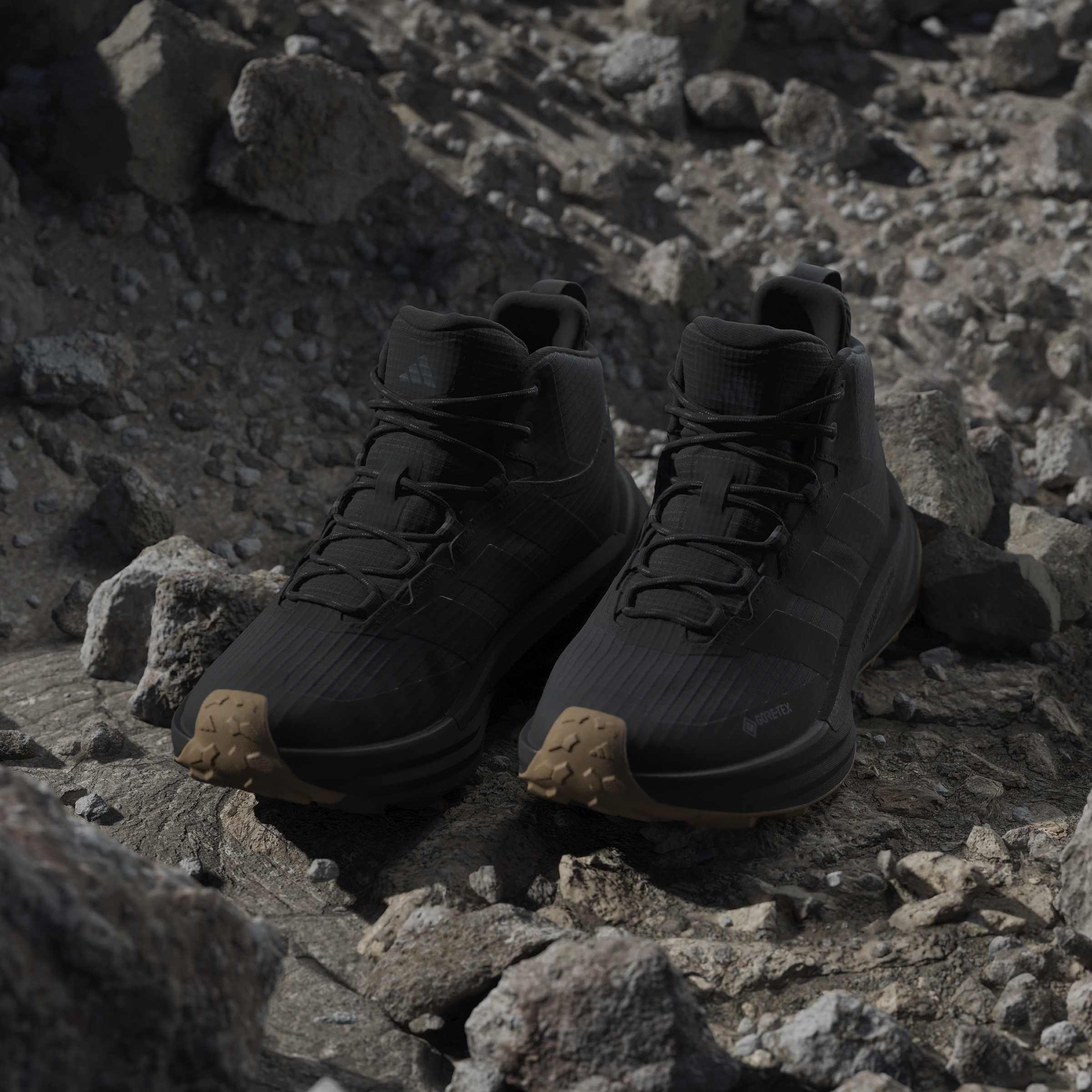 Black - adidas - Adidas Freehiker Mid Sn64 - 12