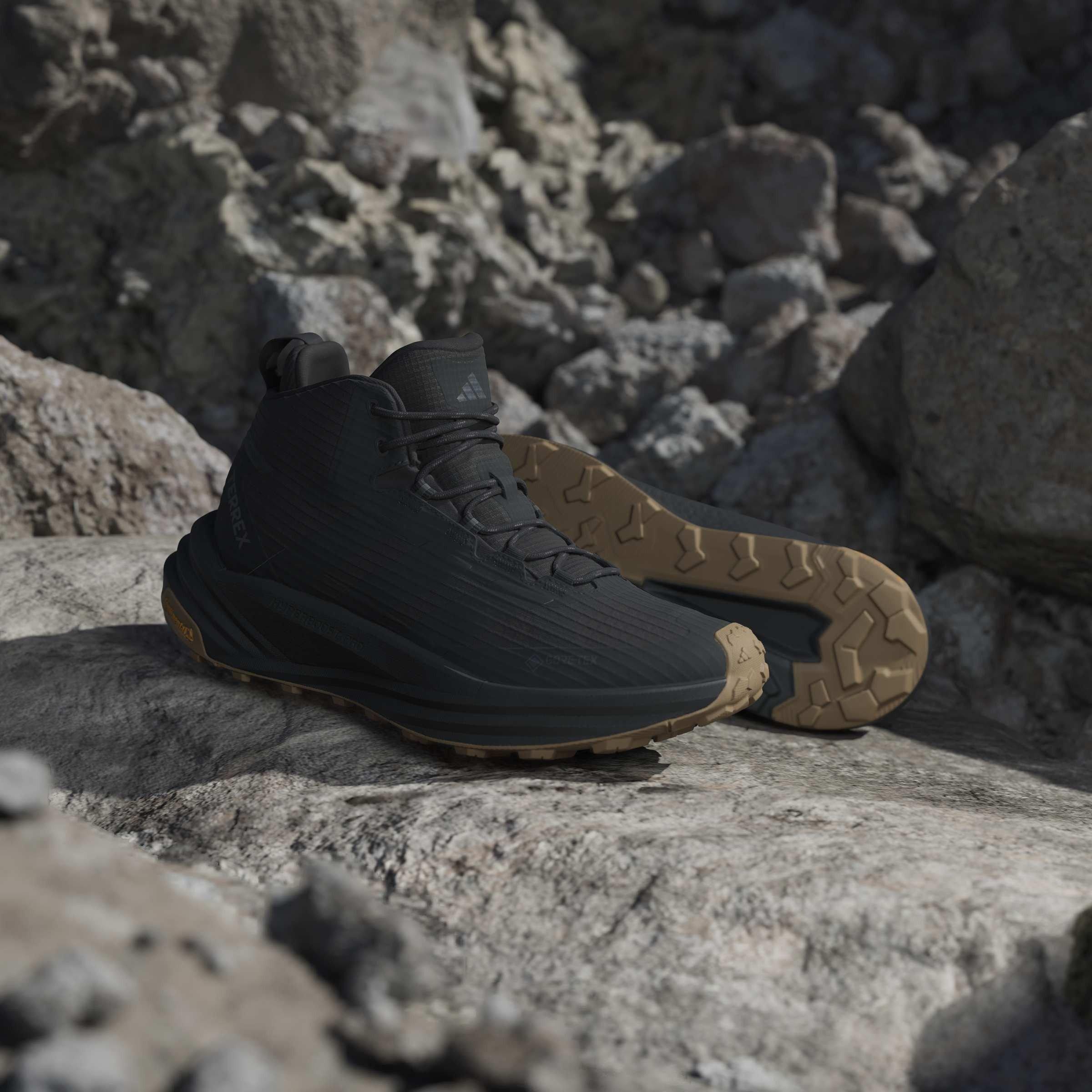 Black - adidas - Adidas Freehiker Mid Sn64 - 15