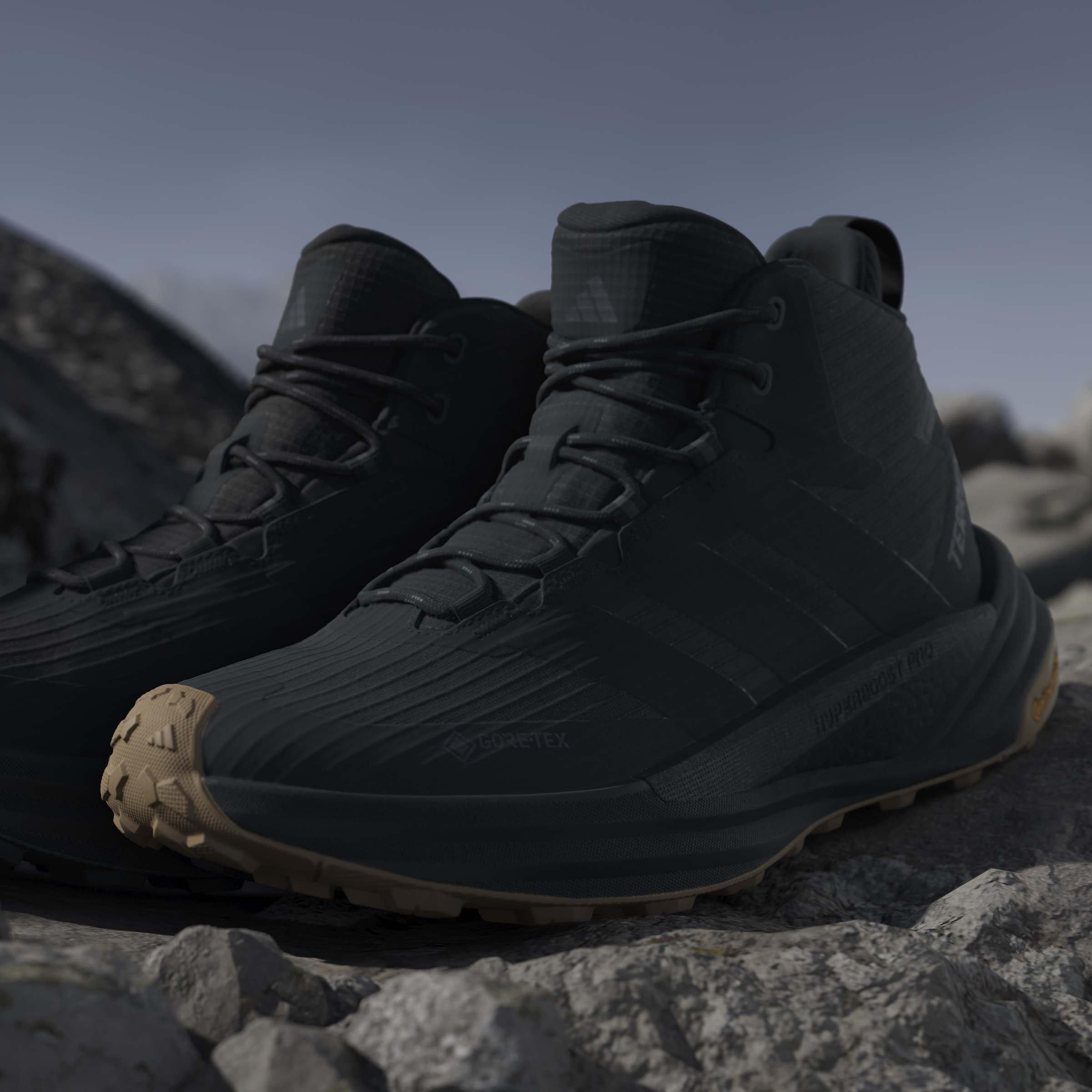 Black - adidas - Adidas Freehiker Mid Sn64 - 16