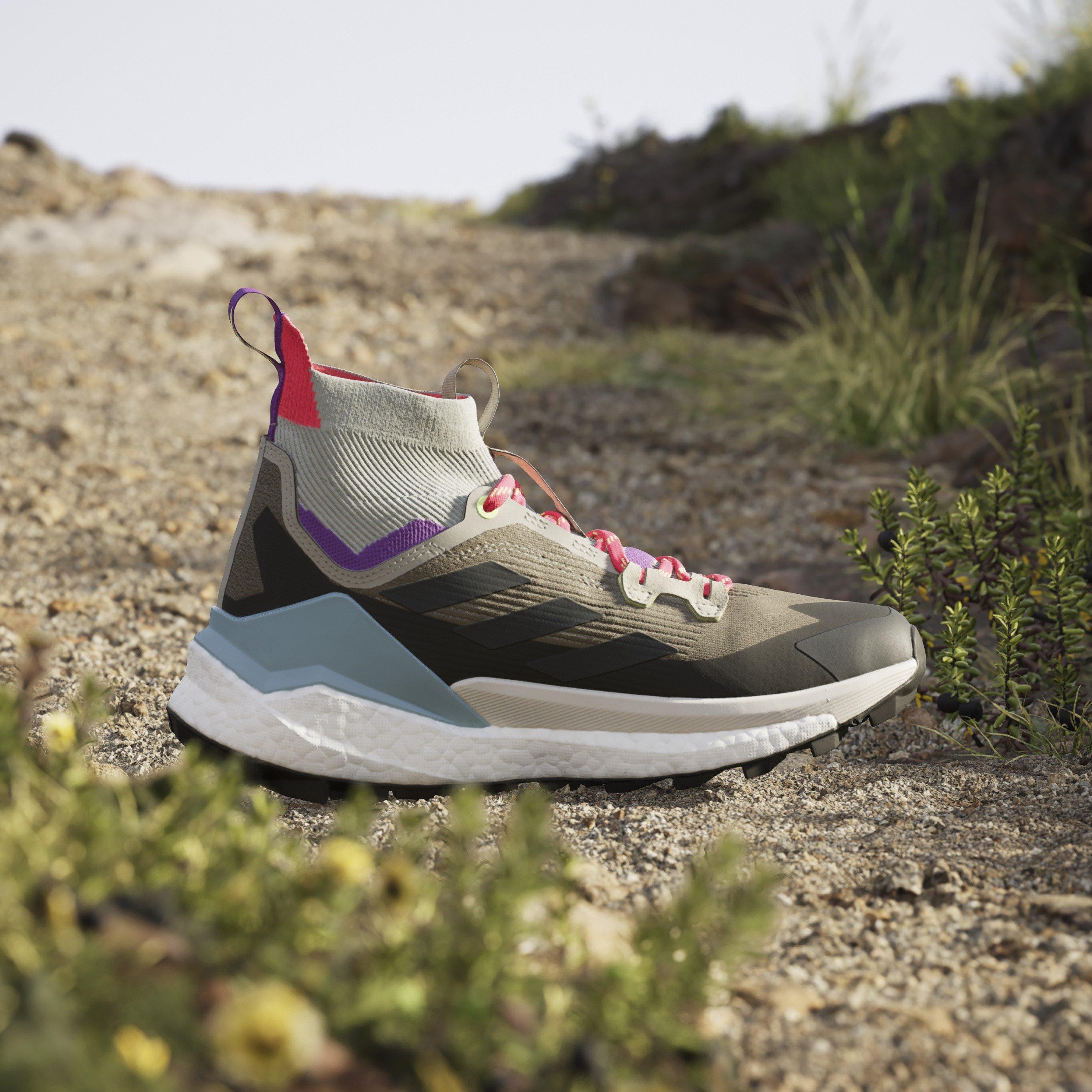 Verde - adidas - Terrex Free Hiker Non Waterproof Hiking Shoes - 11