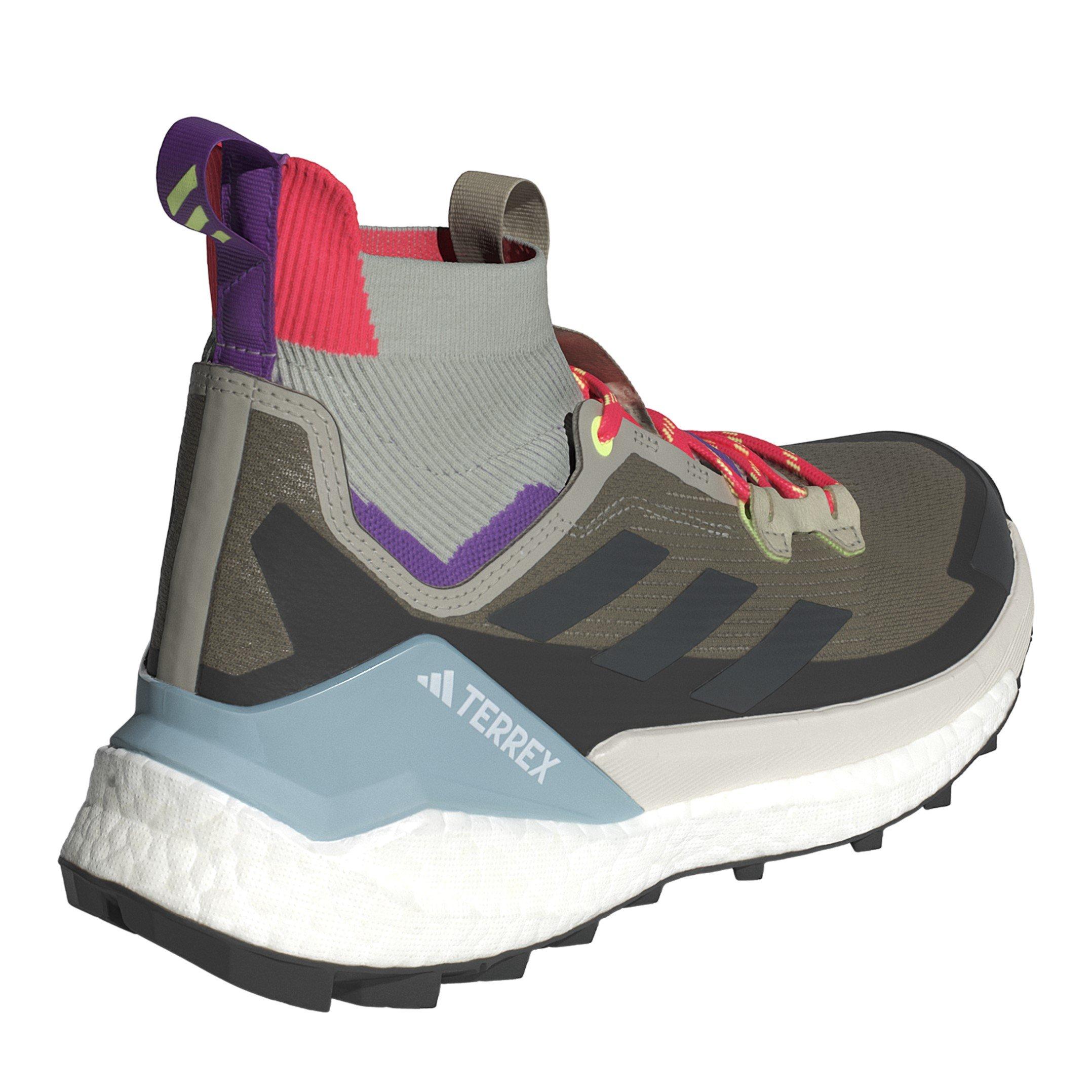 Verde - adidas - Terrex Free Hiker Non Waterproof Hiking Shoes - 5