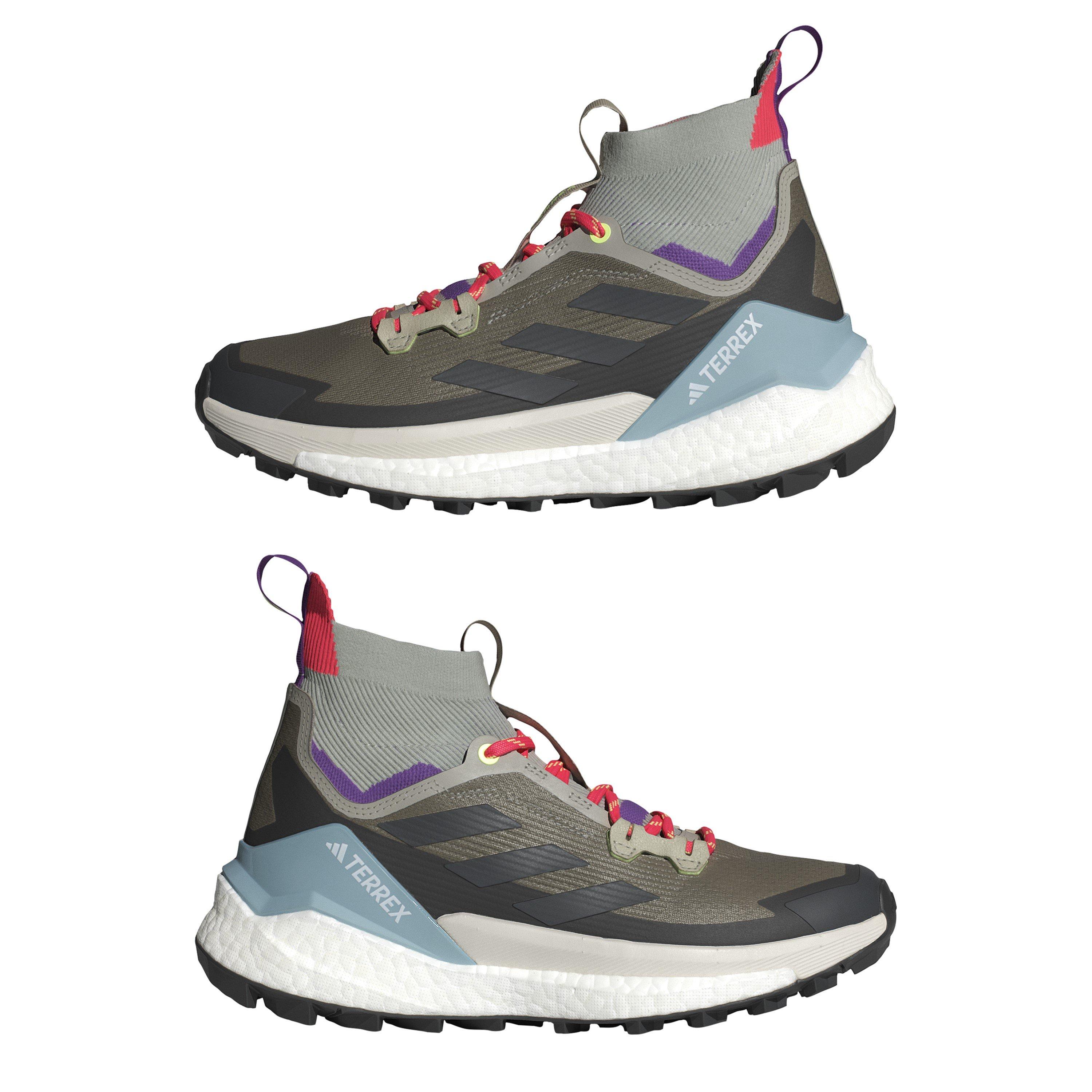 Verde - adidas - Terrex Free Hiker Non Waterproof Hiking Shoes - 10