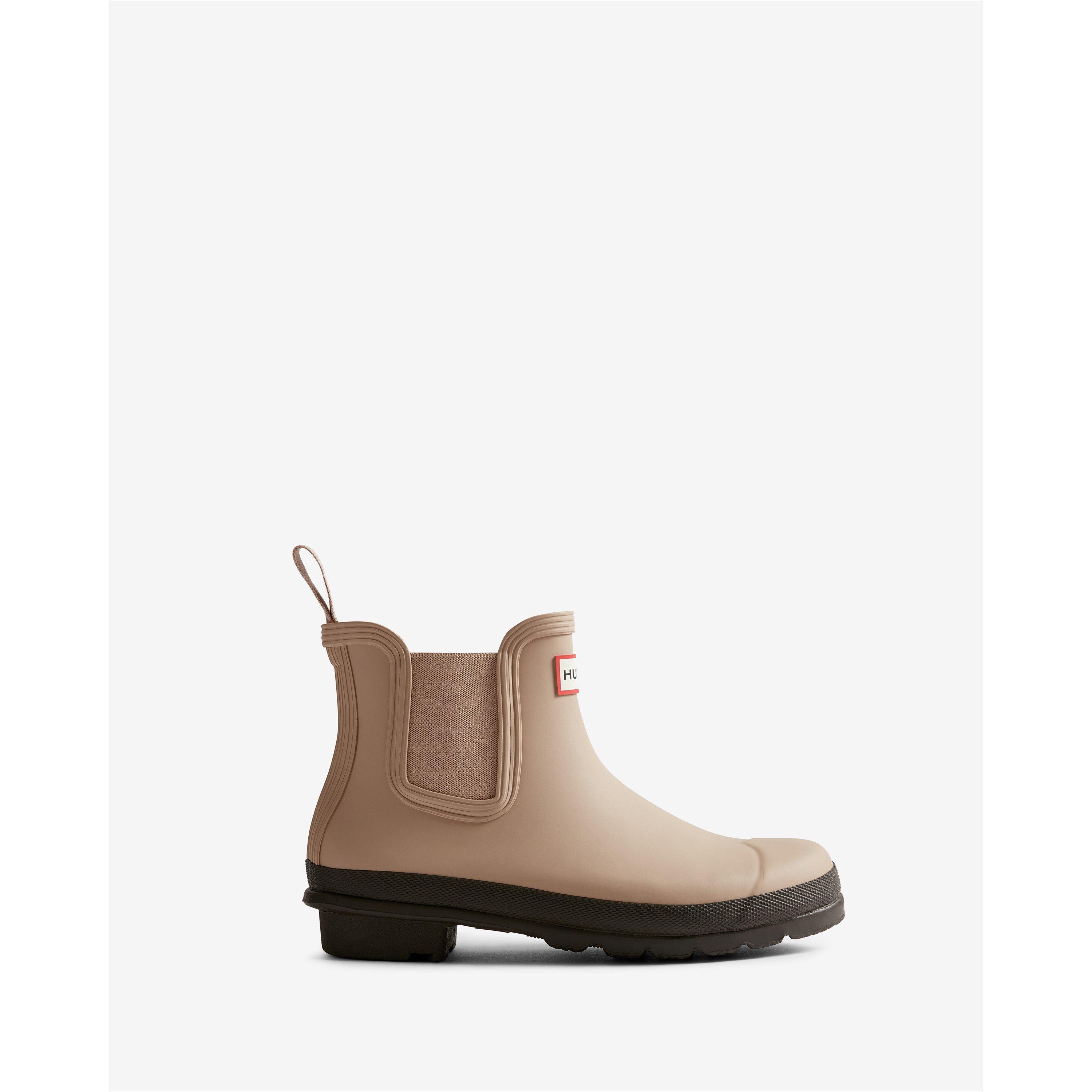 Hunter Original Chelsea Ankle Boots - Choco Brown - Size 7 (40)