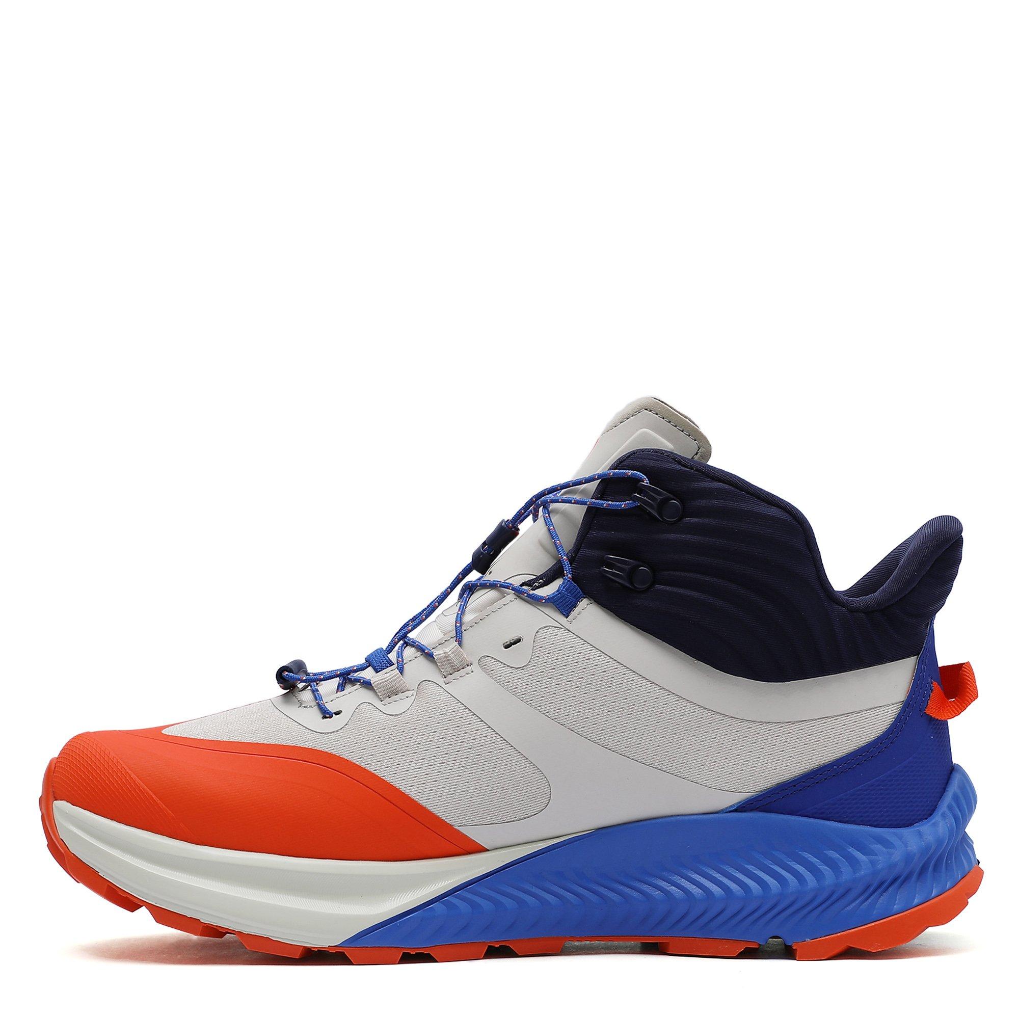 WGry/Red Org - Hi Tec - Nomad ADV Mens Mid Waterproof Hiking Boots - 2