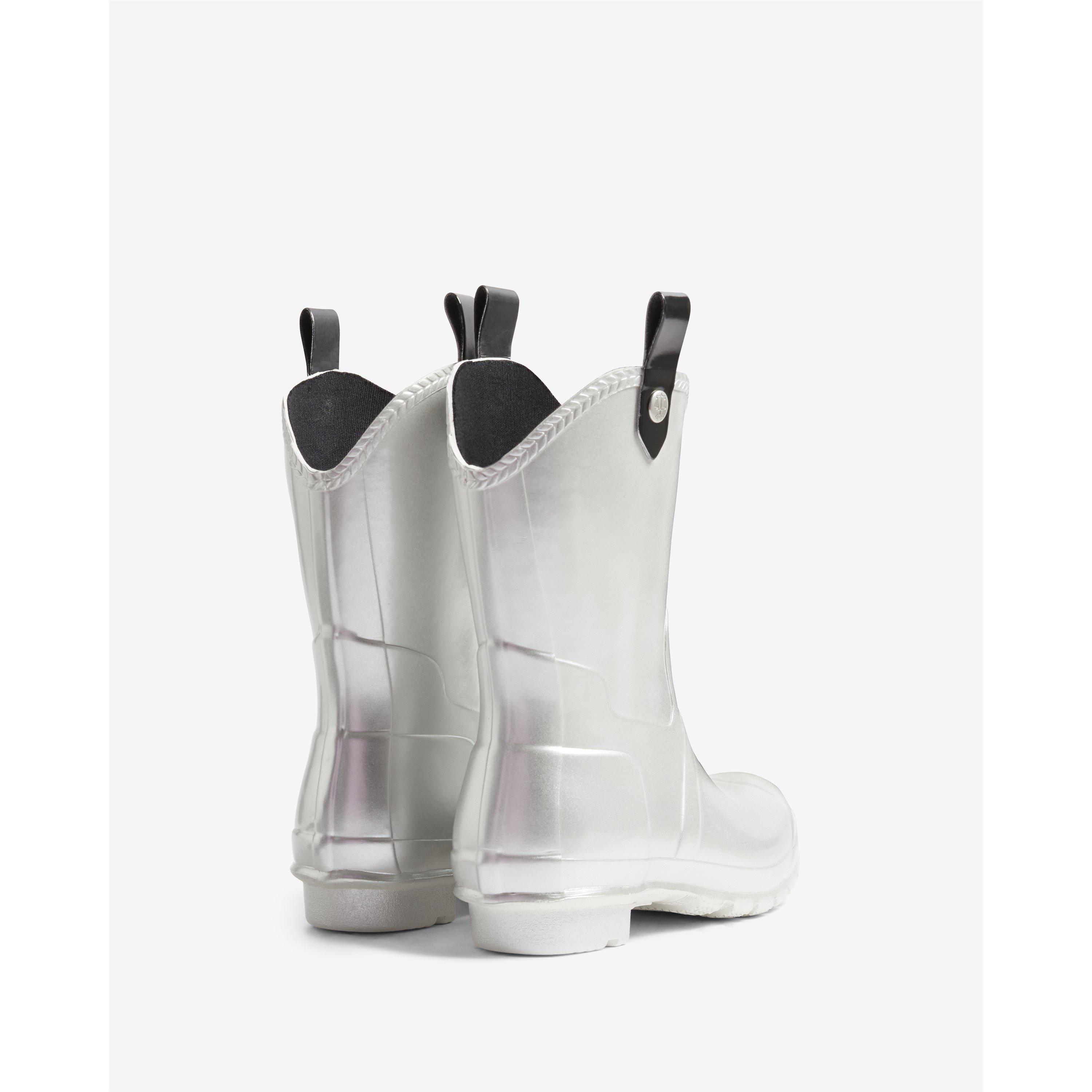 Metalic Silver - Hunter - Women's Wellingtons - 3