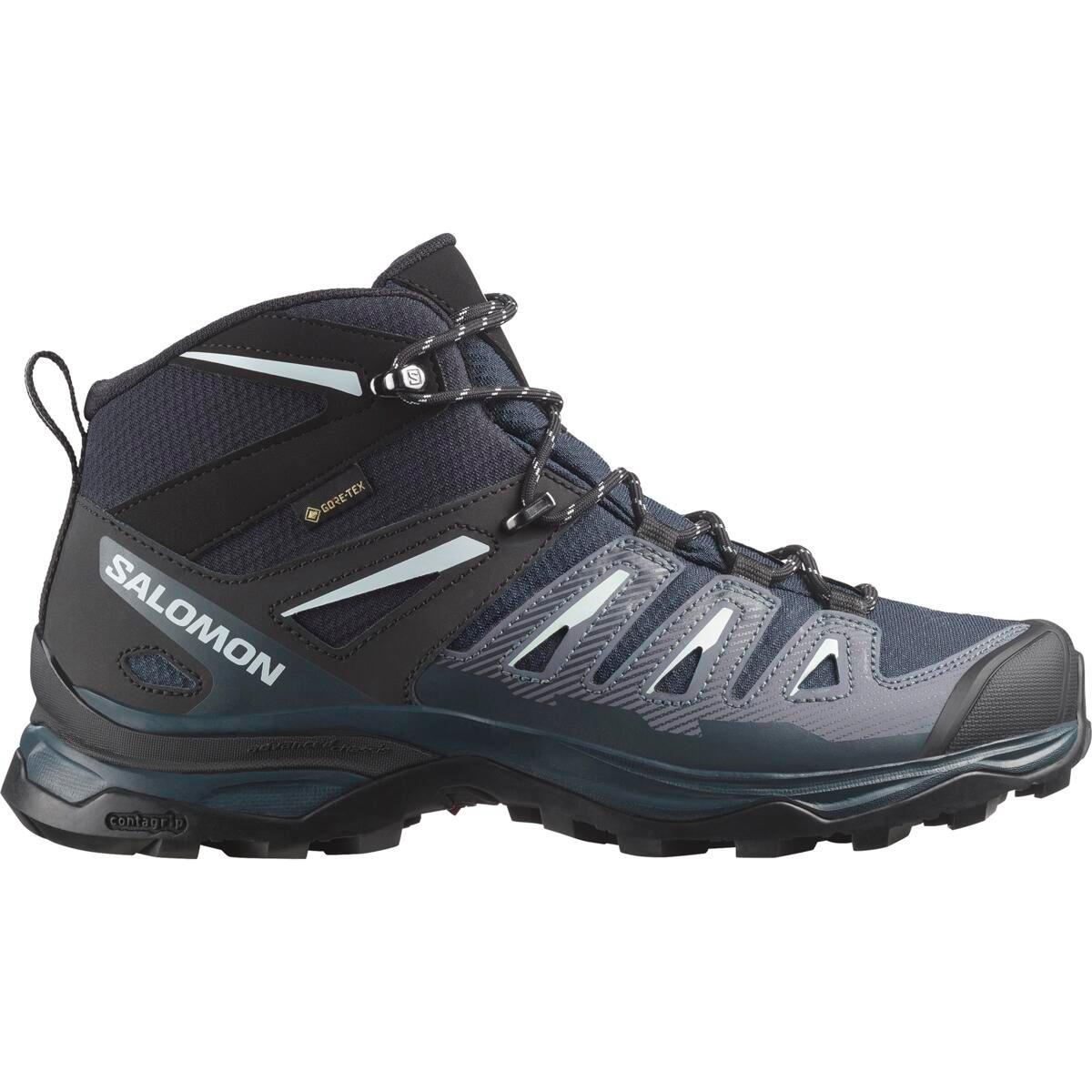 Blue - Salomon - X Ultra Prime 2 Mid GTX Womens Hiking Boot