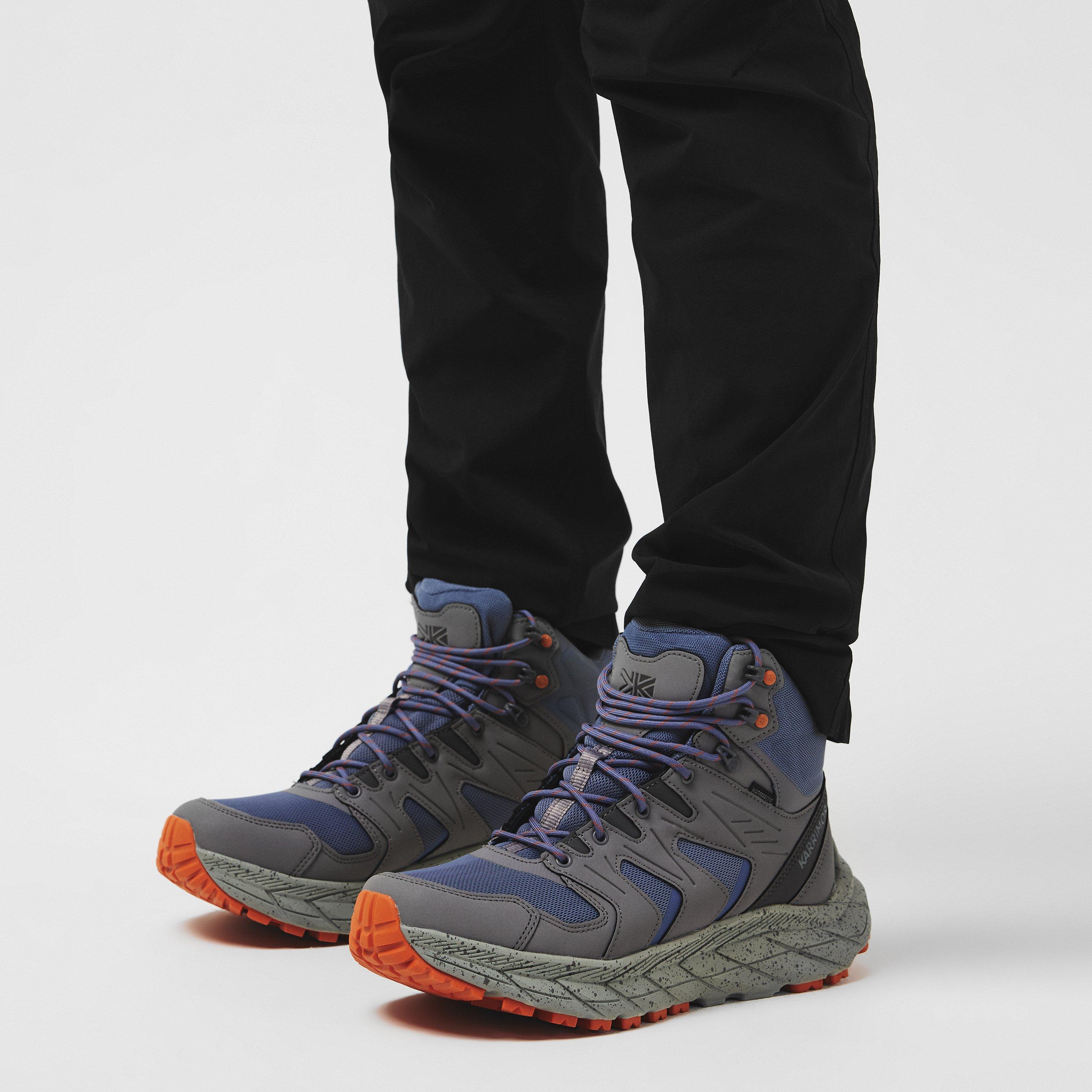 Siva/Narančasta - Karrimor - Laggar Waterproof Walking Boots Womens - 3