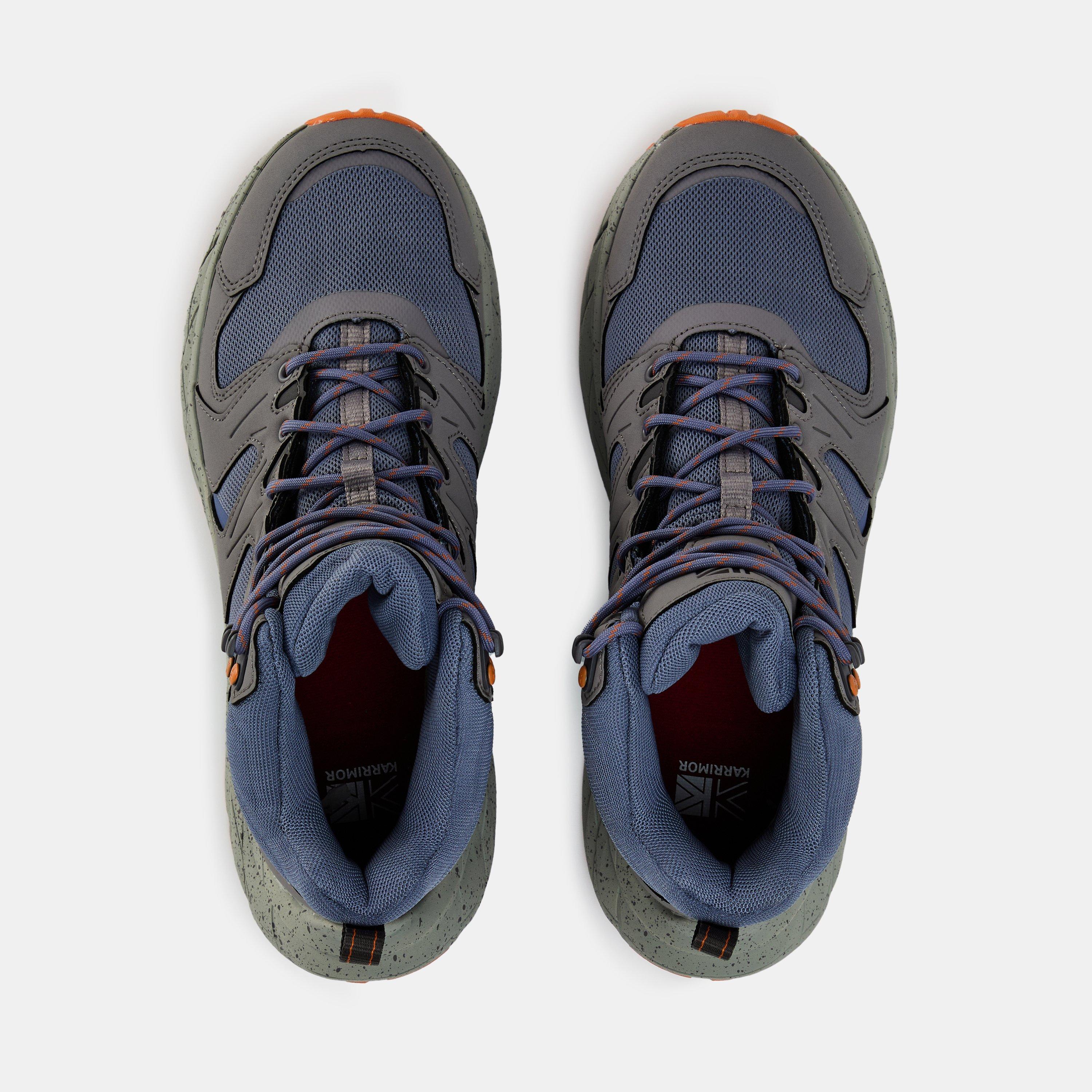 Siva/Narančasta - Karrimor - Laggar Waterproof Walking Boots Womens - 6