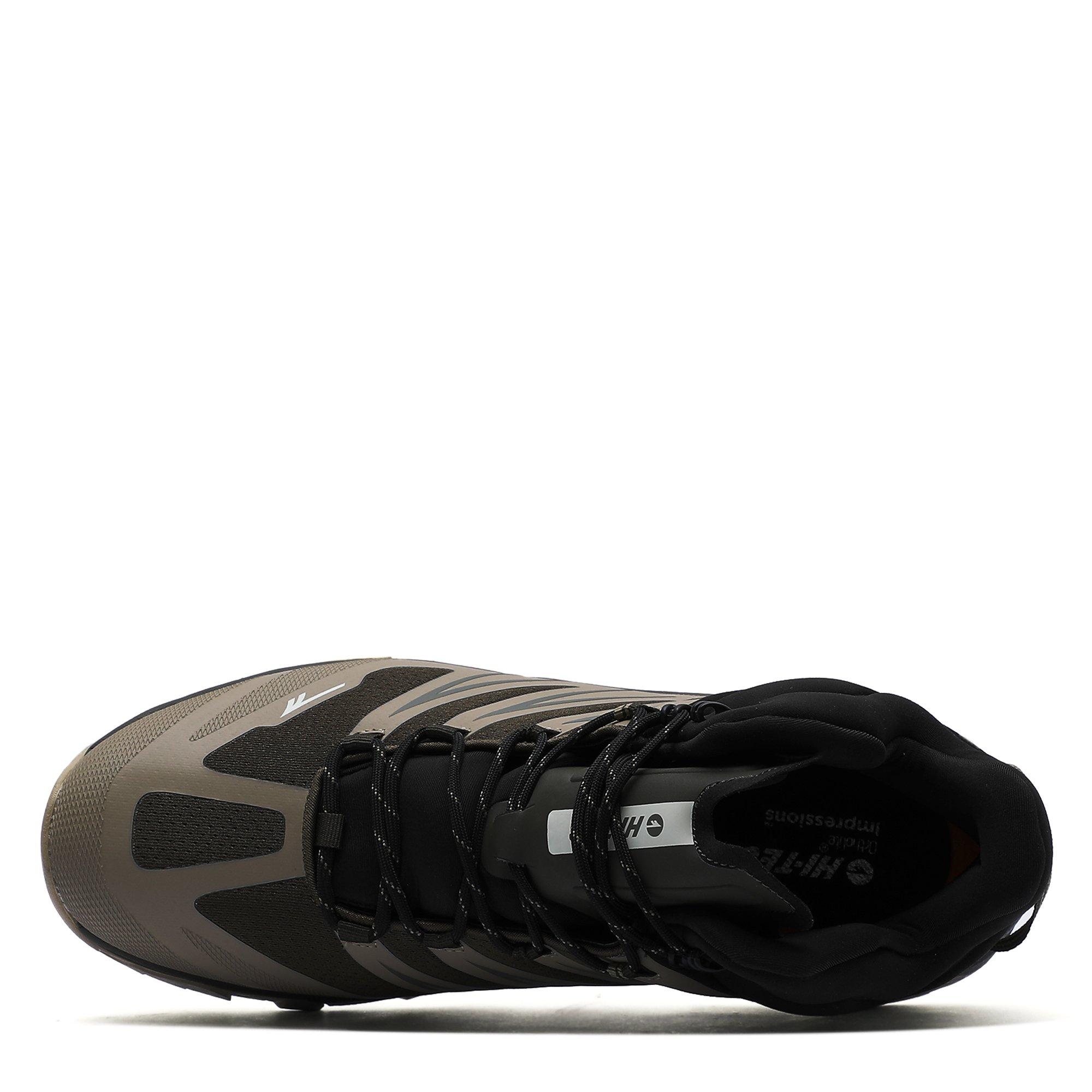 OlvNght/OlvGry - Hi Tec - Trantula Waterproof Hiking Shoes Mens - 3