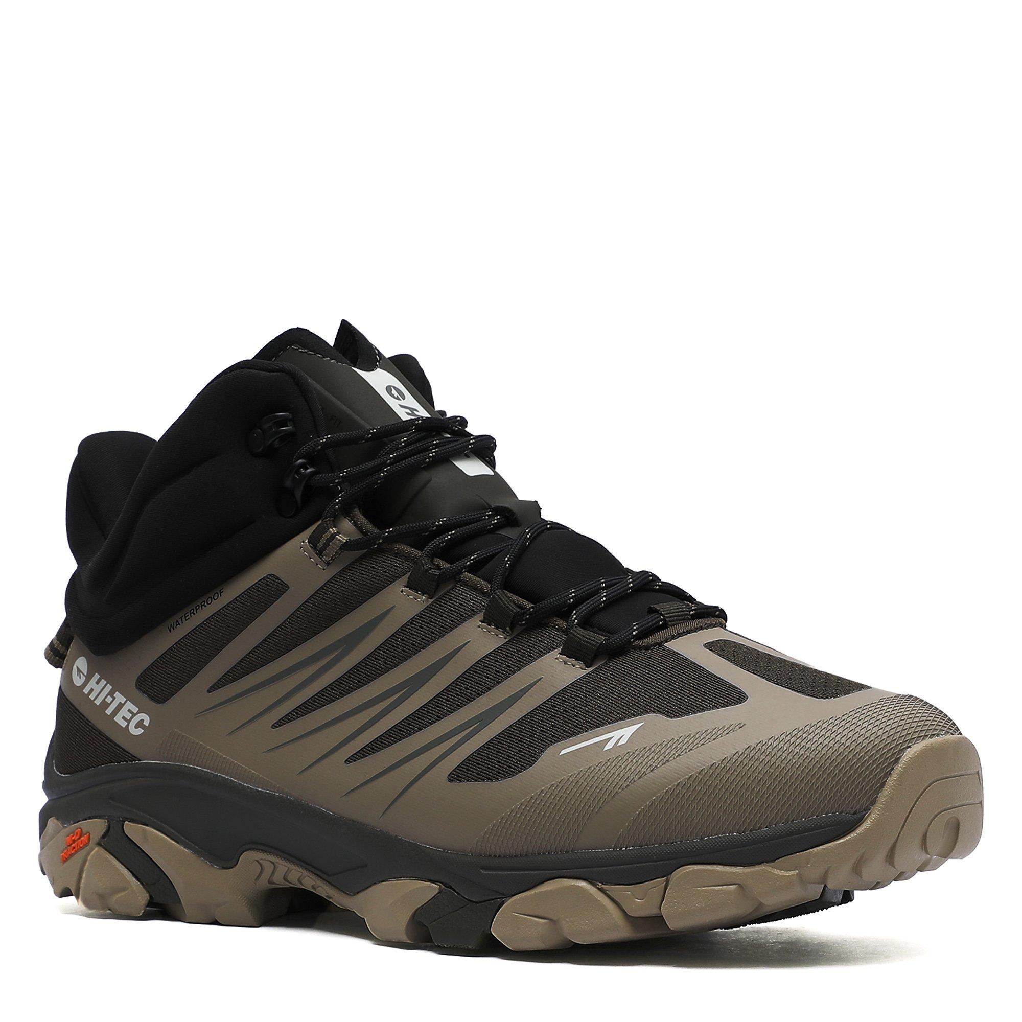 OlvNght/OlvGry - Hi Tec - Trantula Waterproof Hiking Shoes Mens - 5