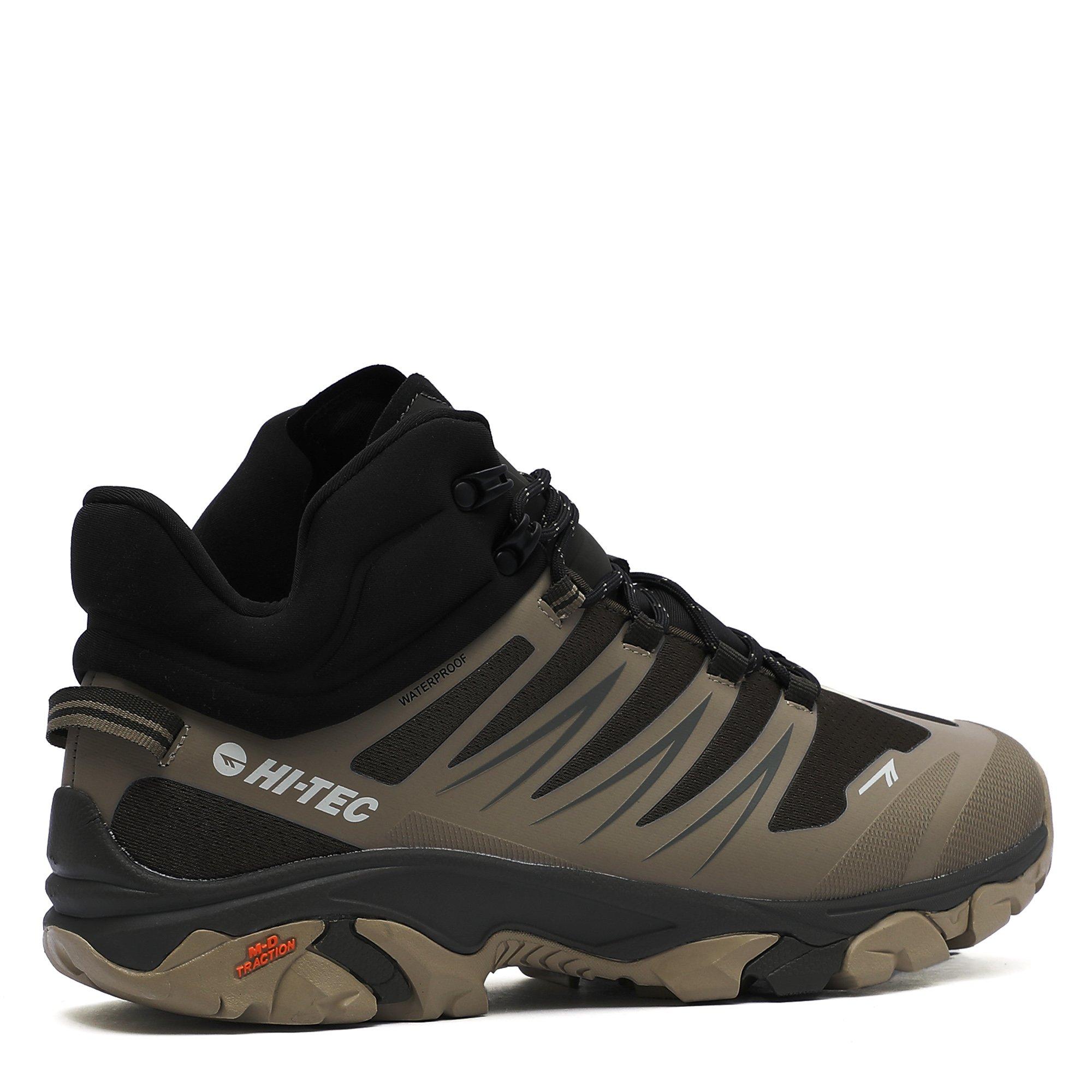 OlvNght/OlvGry - Hi Tec - Trantula Waterproof Hiking Shoes Mens - 6