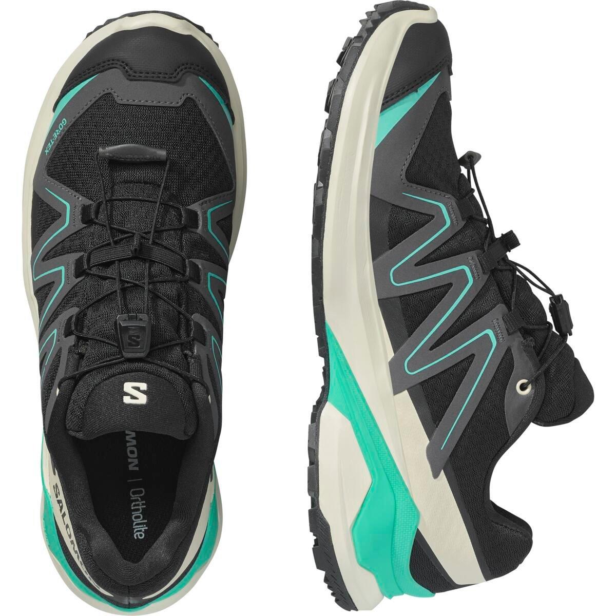 Black/Almond - Salomon - Examotion GTX Hiking Shoes Womens - 6