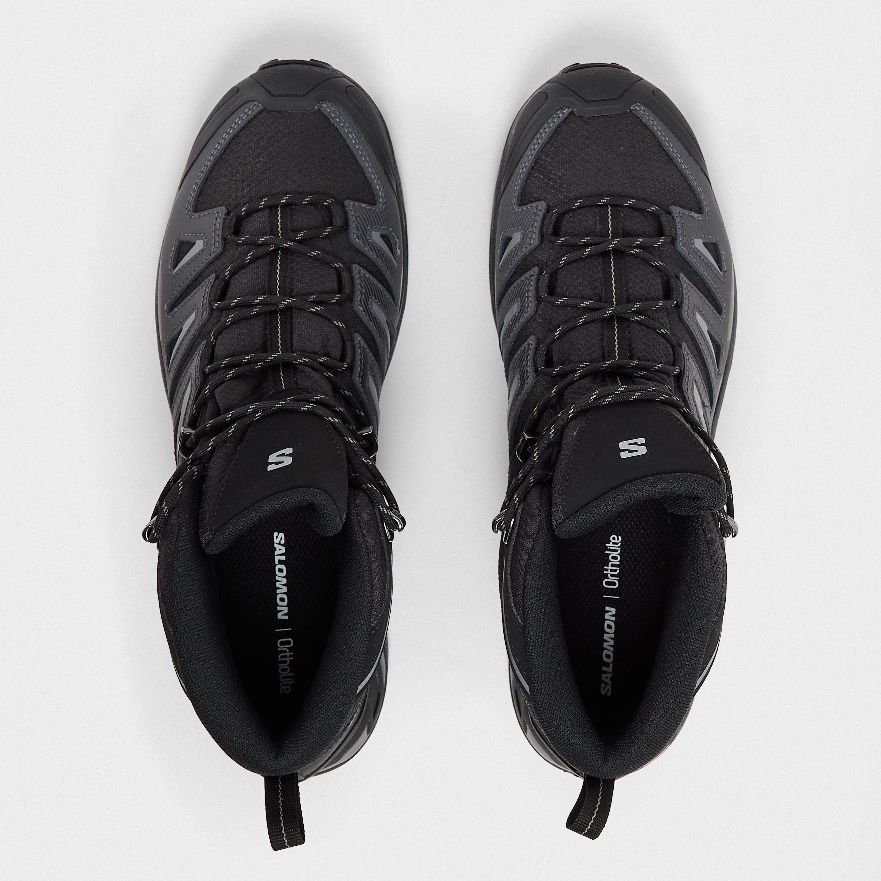 Black/Ashphalt - Salomon - X Ultra Prime 2 GTX Hiking Boots Mens - 4