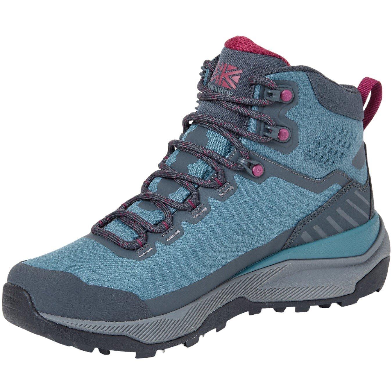 Teal - Karrimor - Falcon Waterproof Hiking Boots - 3
