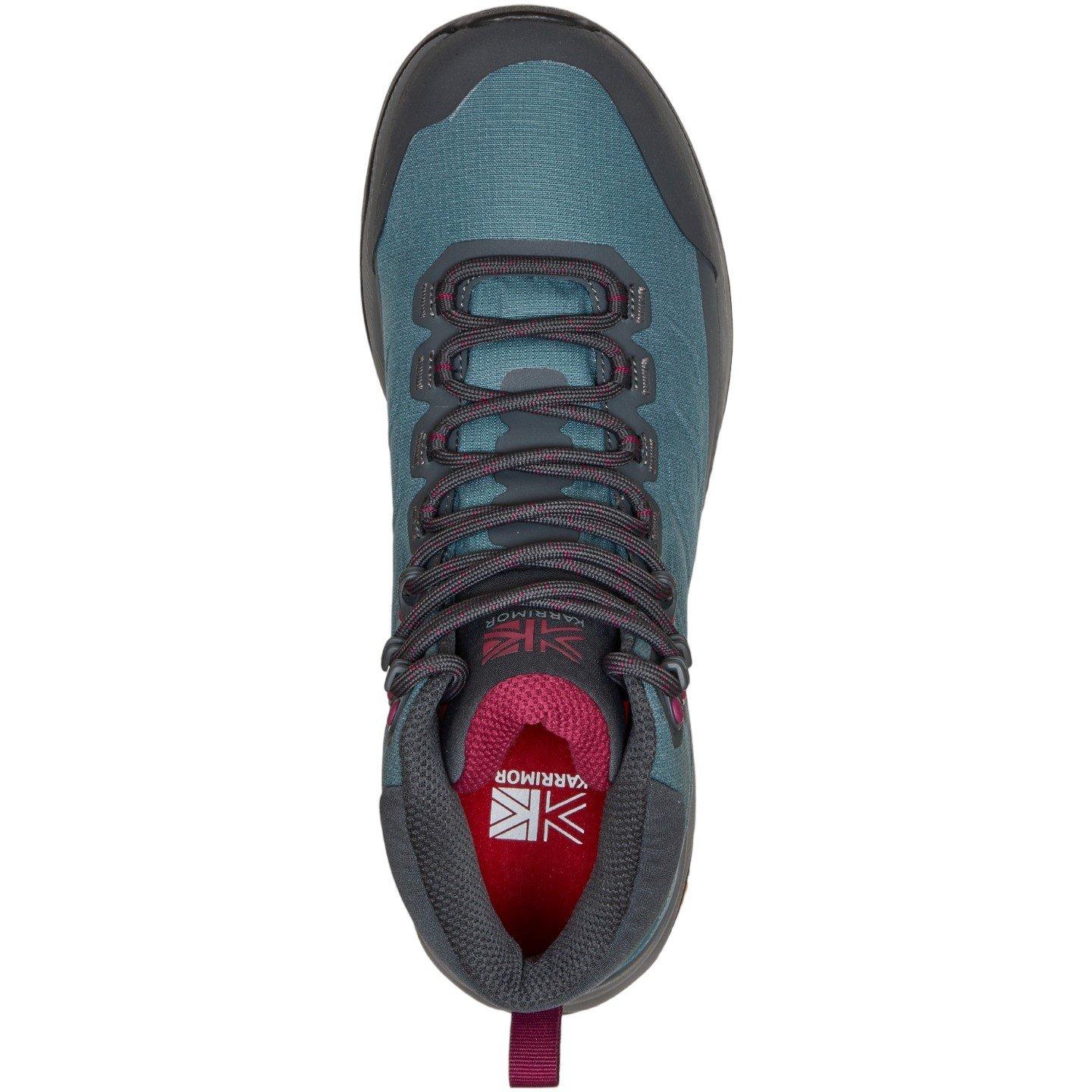 Teal - Karrimor - Falcon Waterproof Hiking Boots - 6