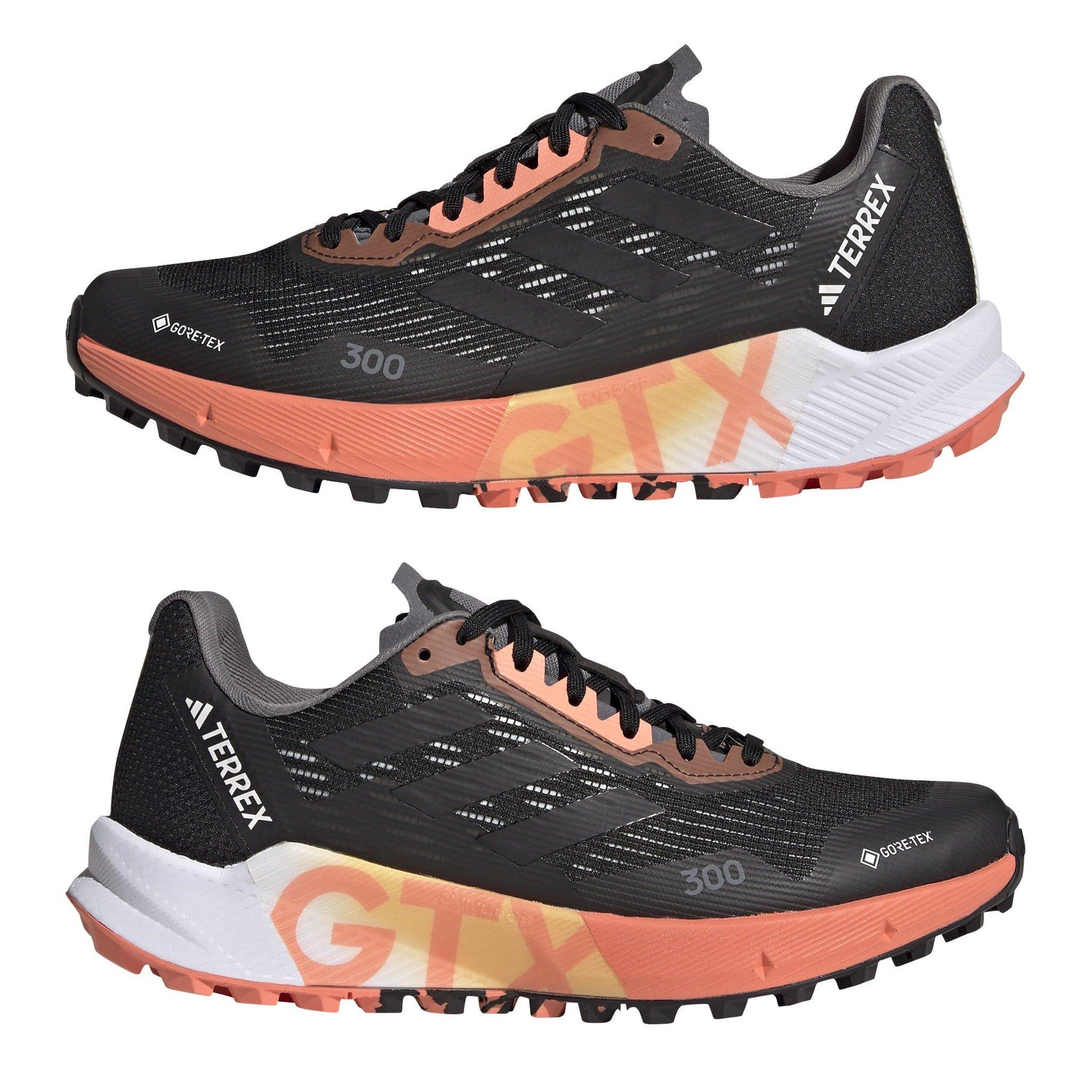 Cblack/Cblack/C - adidas - Terrex Agravic Flow Waterproof Hiking Shoes - 10