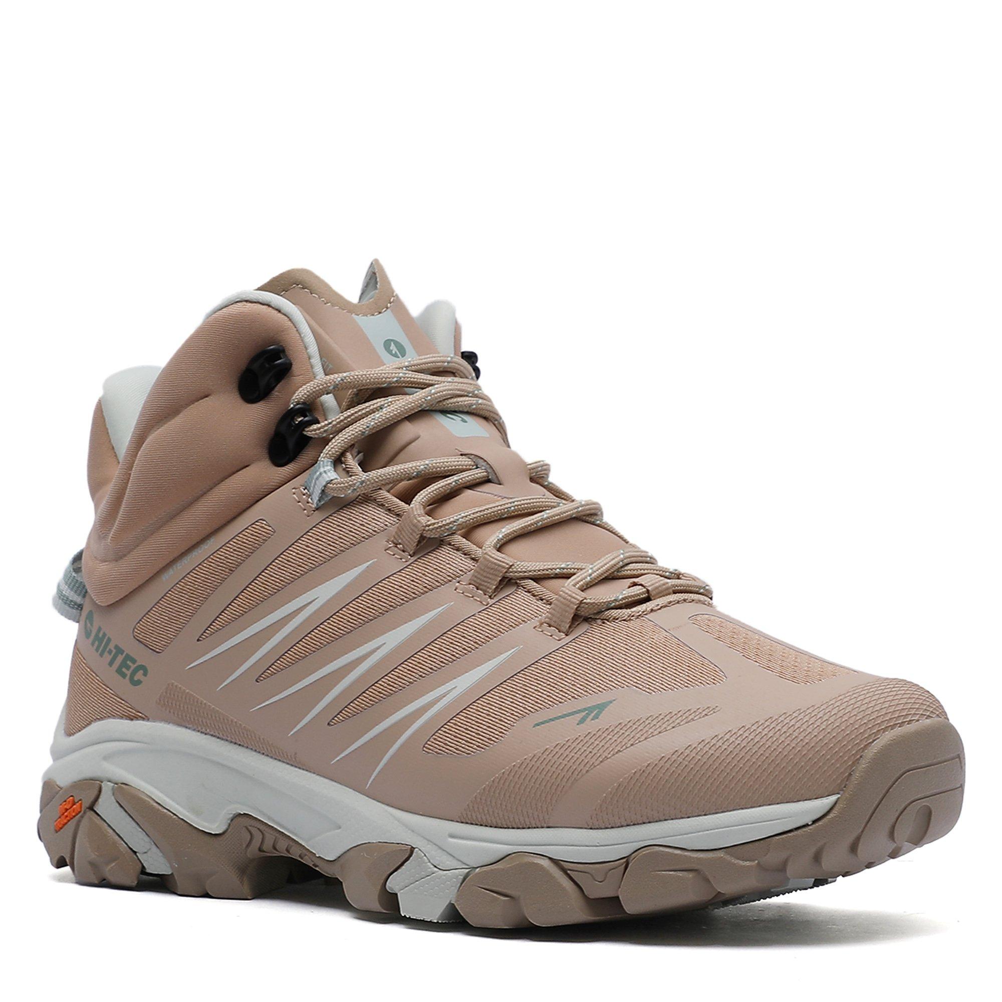 Dker/GrnTint - Hi Tec - Waterproof Walking Shoes Womens - 5