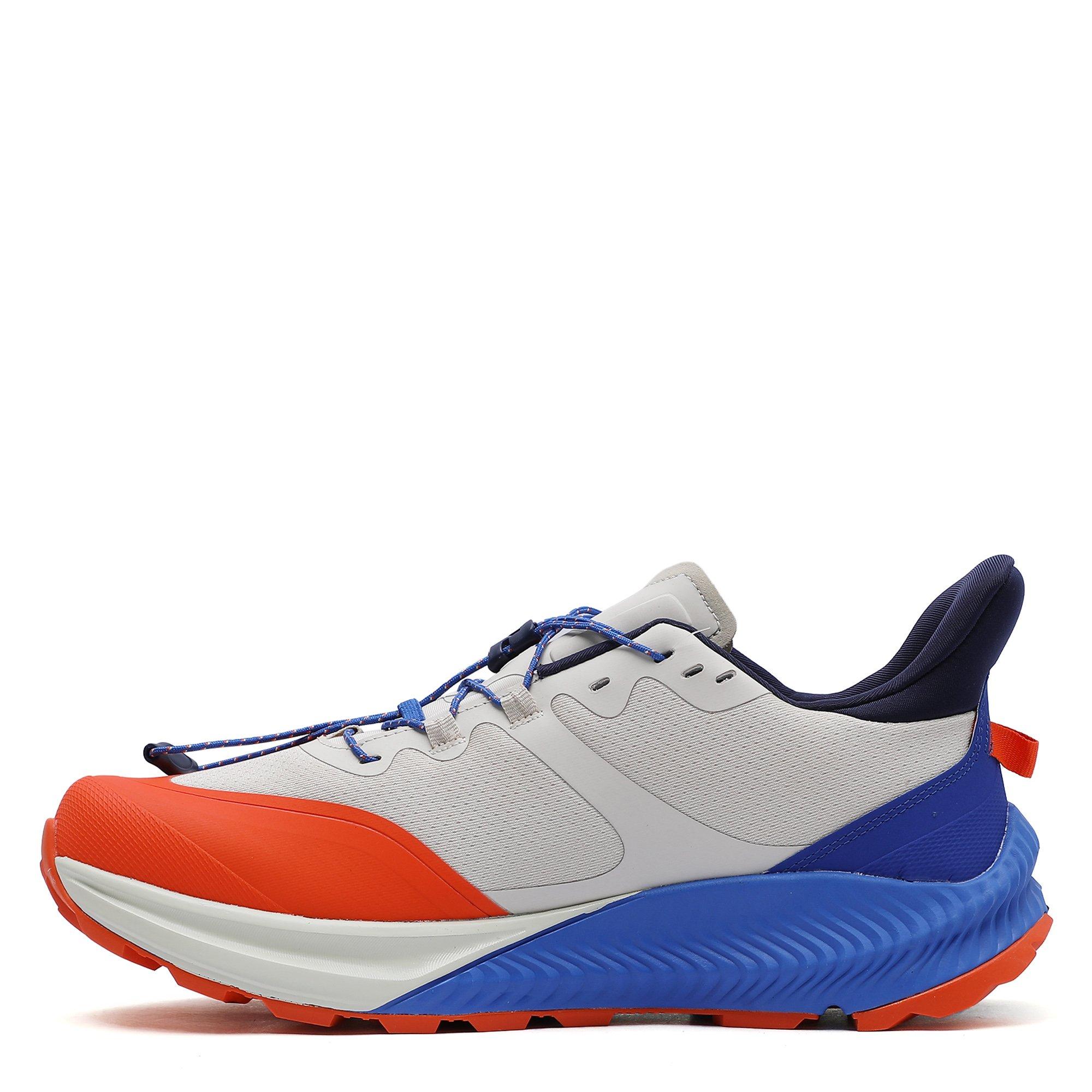 WGry/Red Org - Hi Tec - Nomad Adventure Waterproof Hiking Shoes Mens - 2