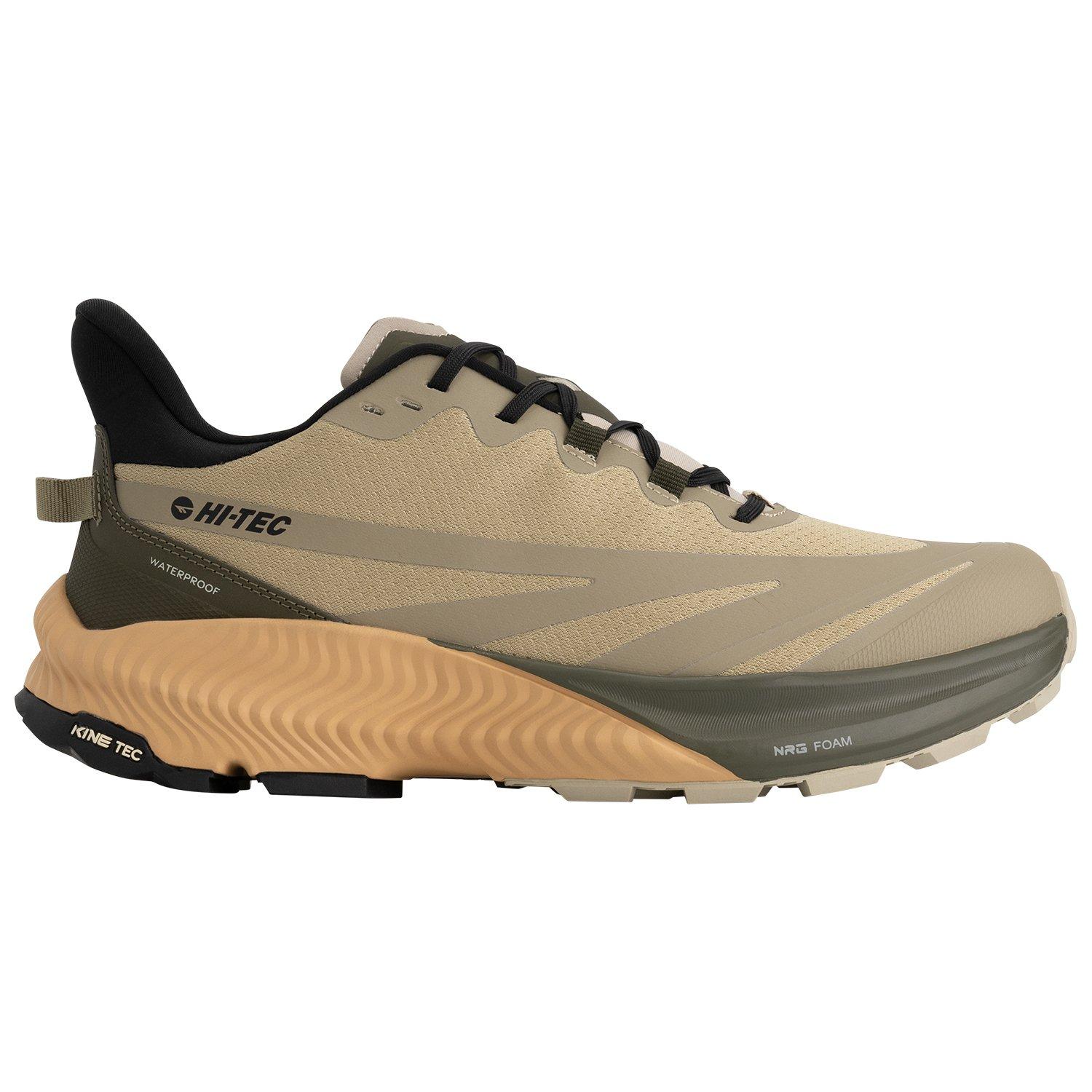 OlvNght/OlvGry - Hi Tec - Nomad Adventure Waterproof Hiking Shoes Mens - 3
