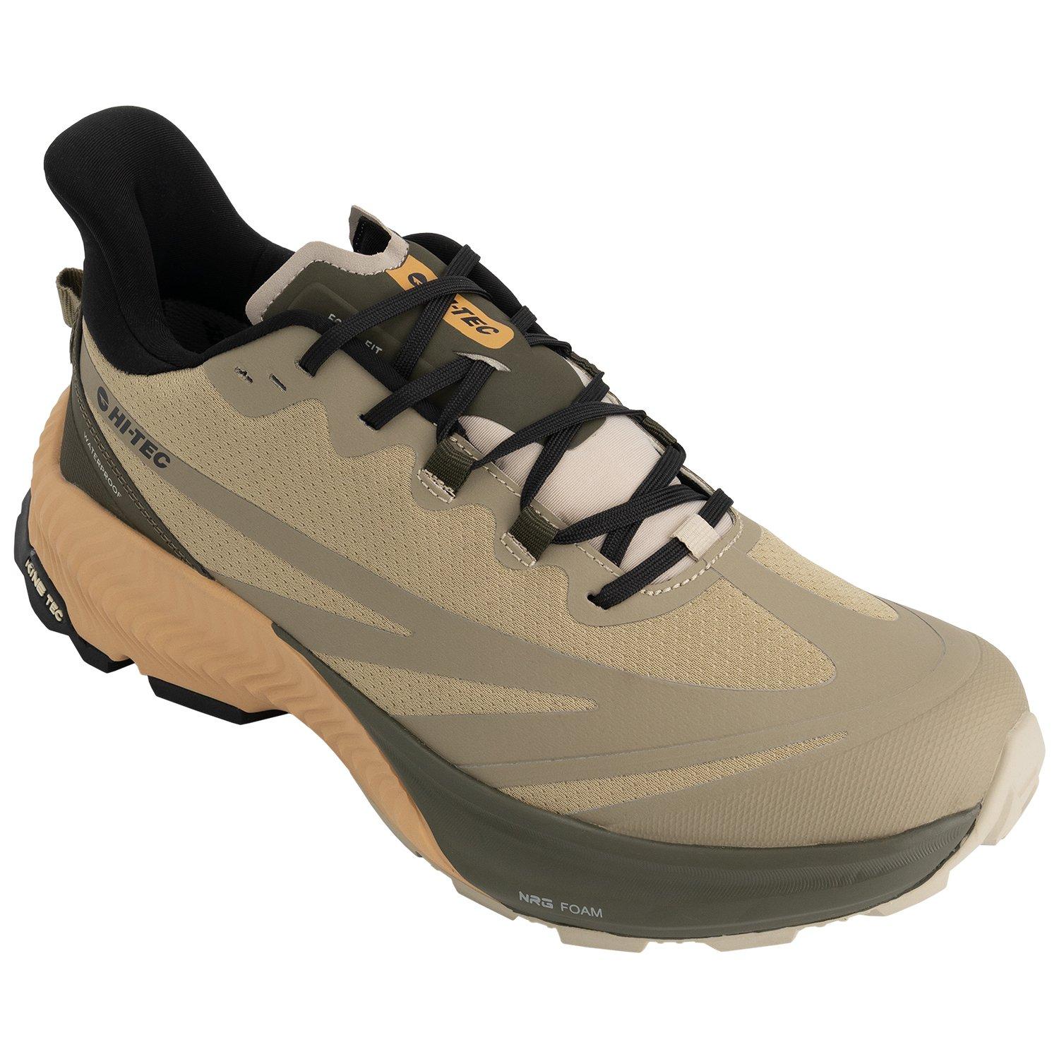 OlvNght/OlvGry - Hi Tec - Nomad Adventure Waterproof Hiking Shoes Mens - 4