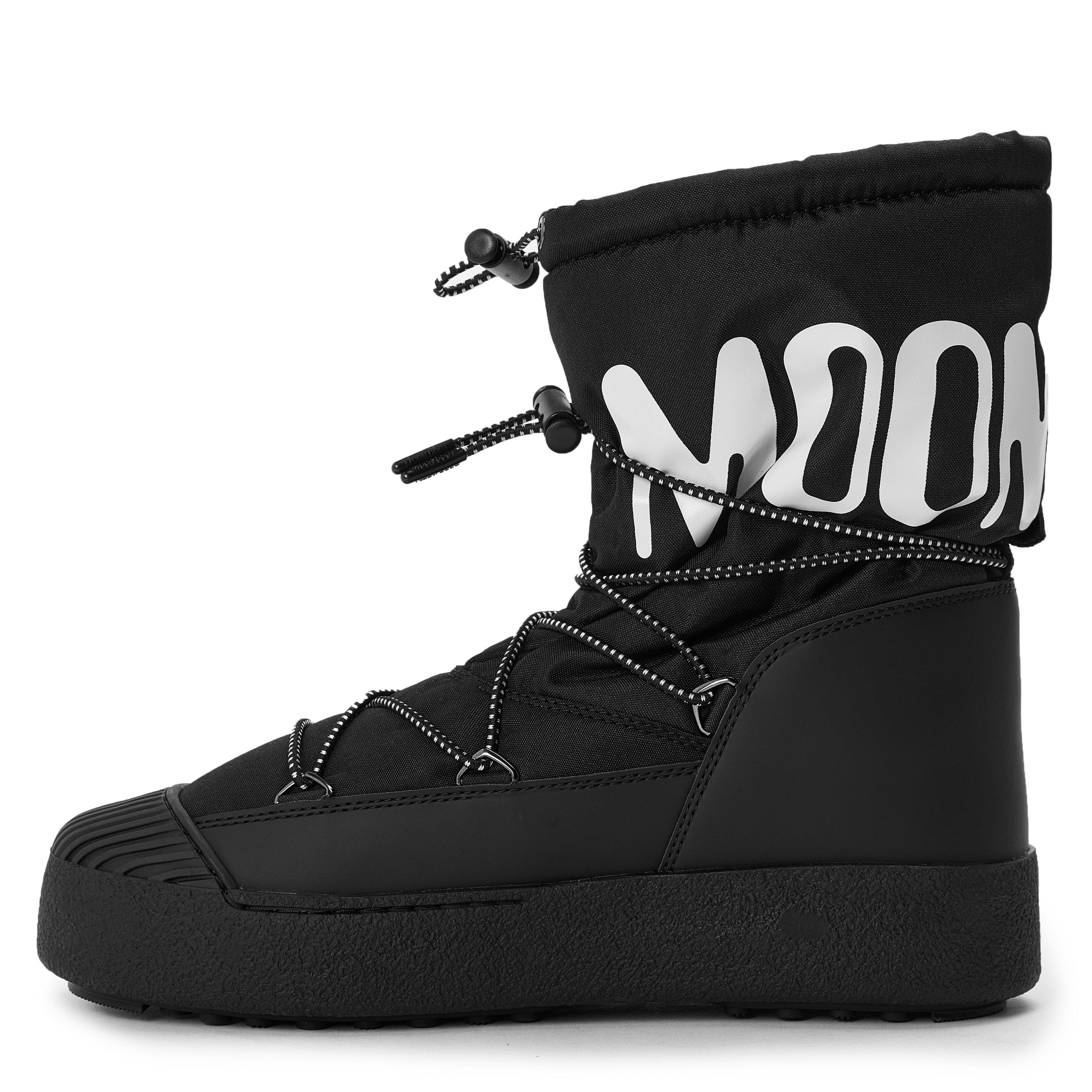 Black - Moon Boot - Mens Mtrack Polar Snow Boots - 2