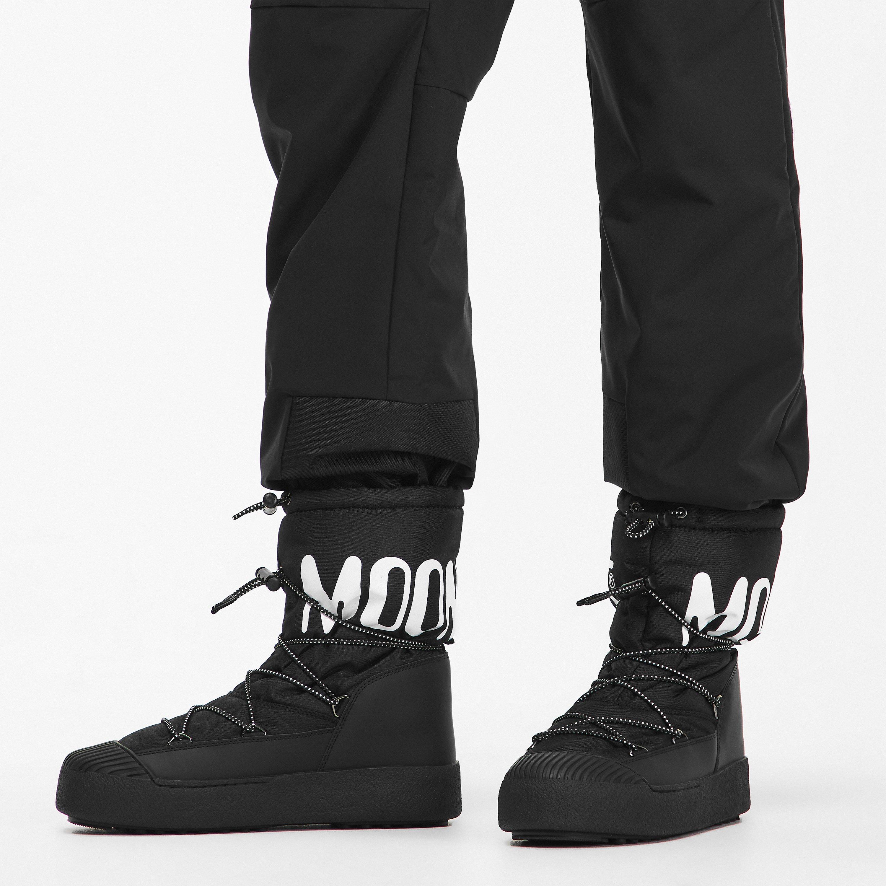 Black - Moon Boot - Mens Mtrack Polar Snow Boots - 3