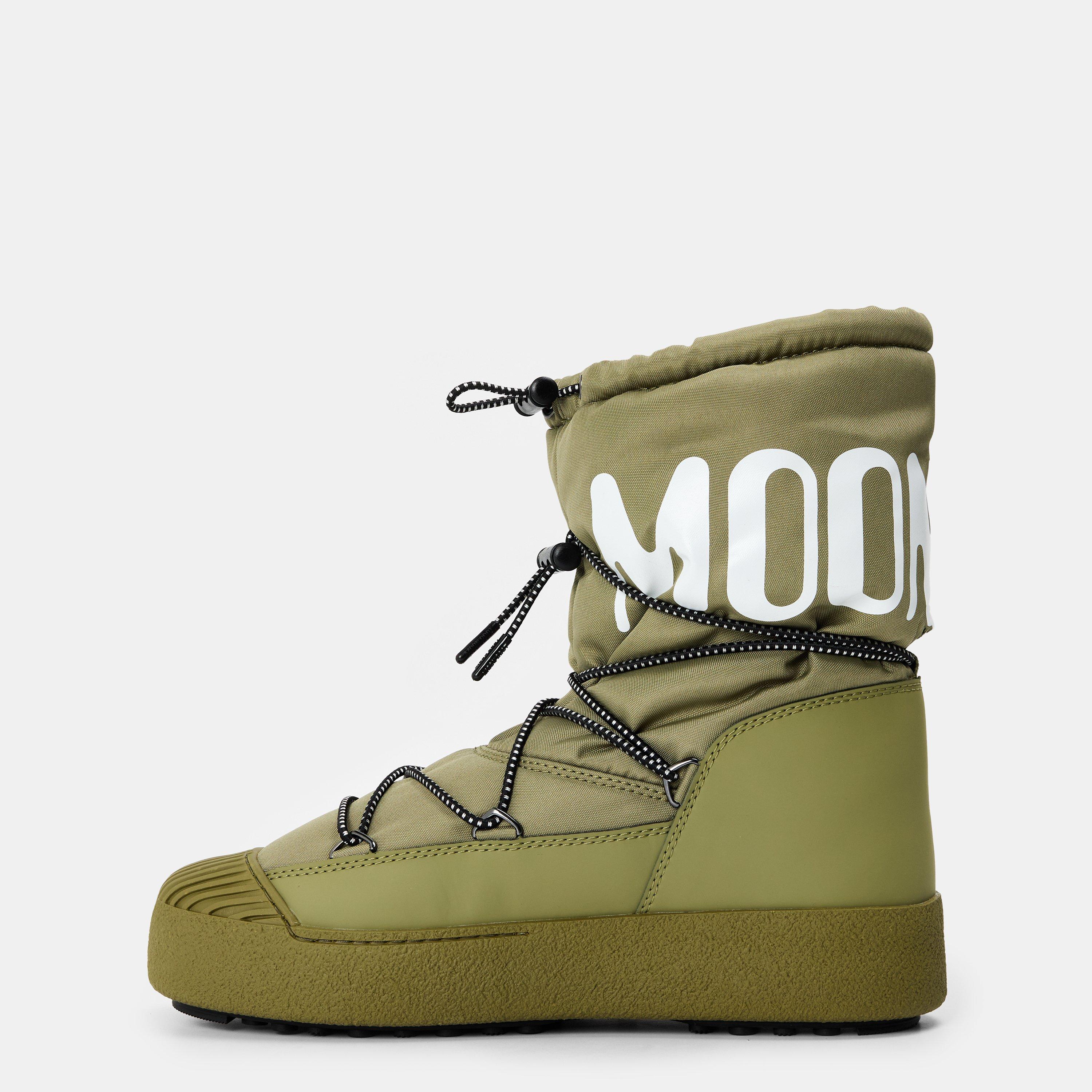 Khaki - Moon Boot - Mens Mtrack Polar Snow Boots - 2