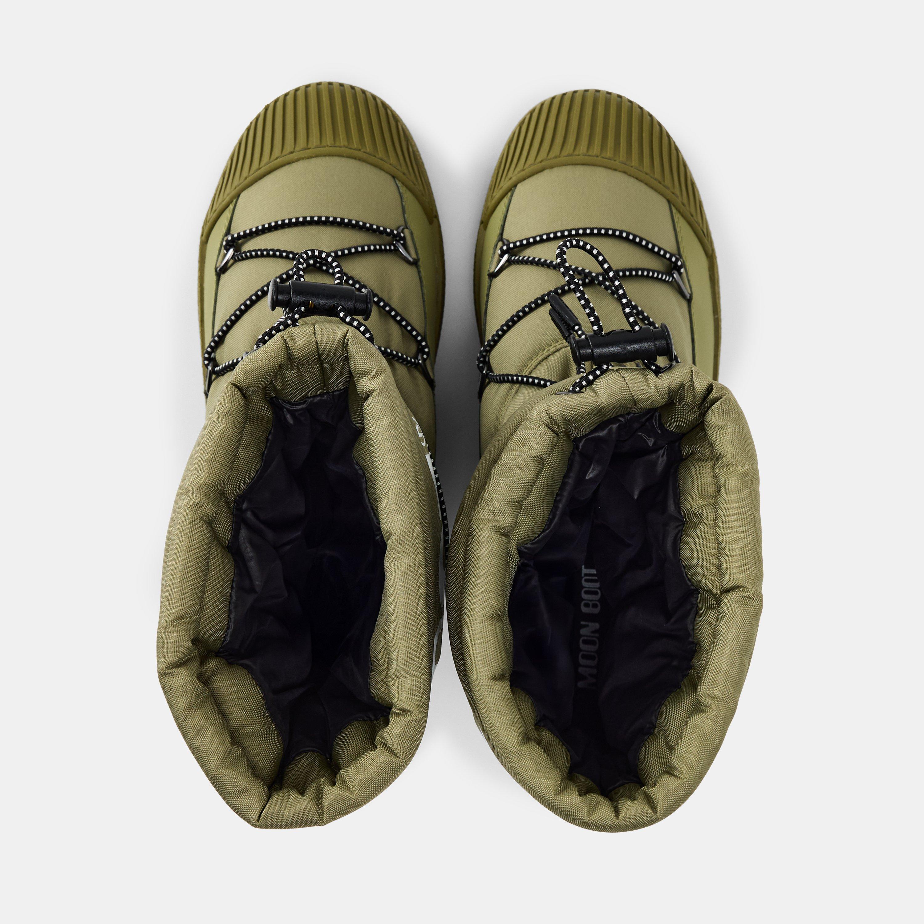 Khaki - Moon Boot - Mens Mtrack Polar Snow Boots - 4