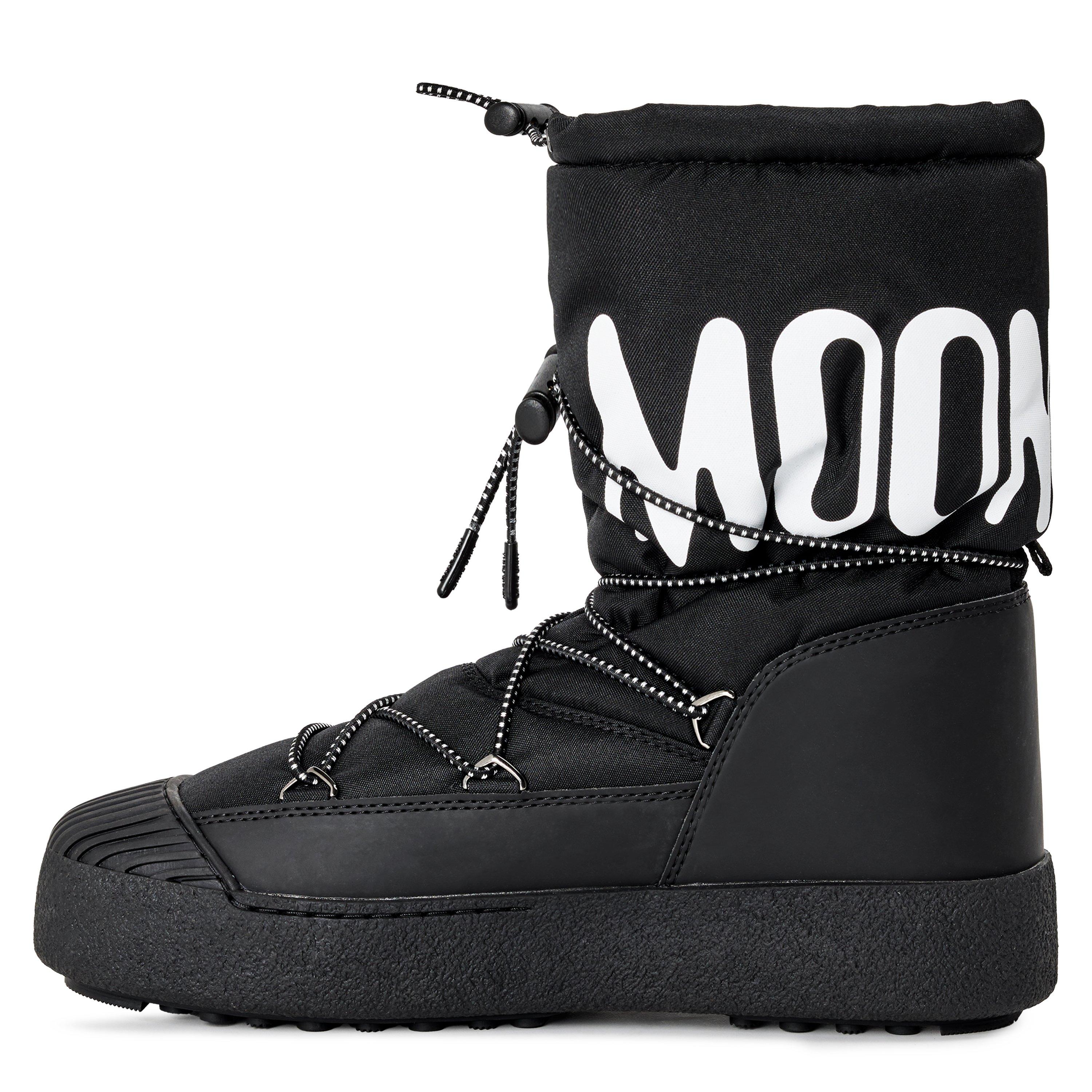 Black - Moon Boot - Mens Mtrack Polar Snow Boots - 2