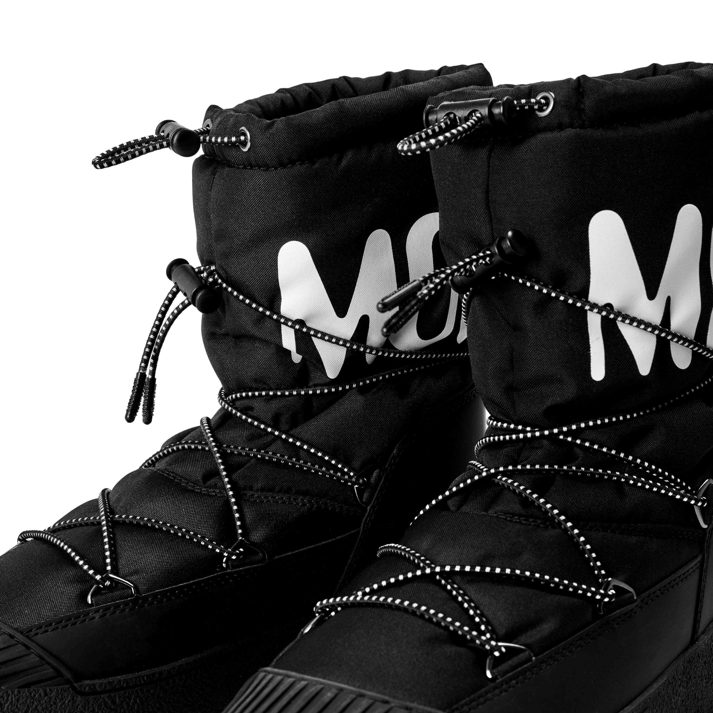 Black - Moon Boot - Mens Mtrack Polar Snow Boots - 3